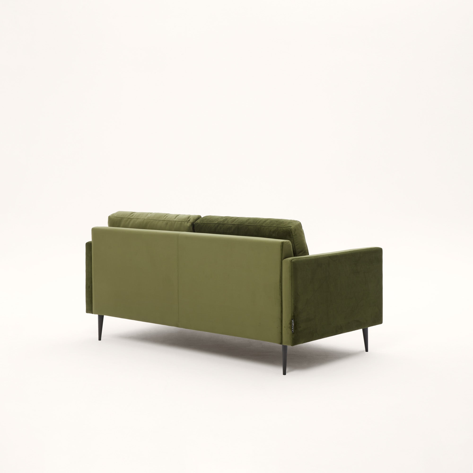 Canapé 2 places CESARE velours olivine