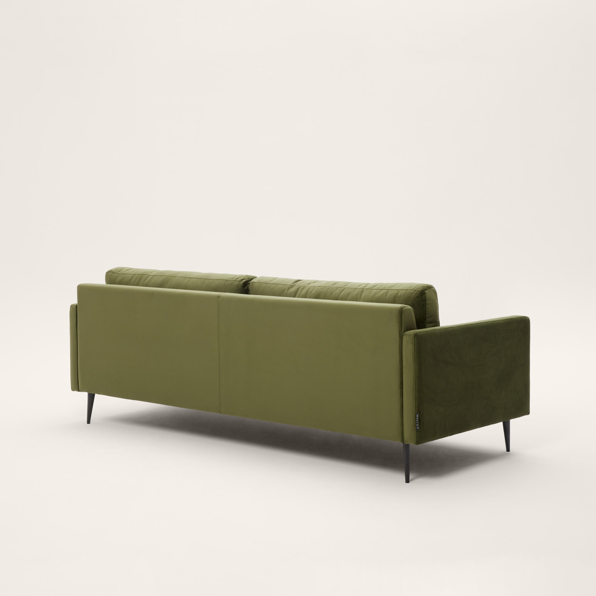 Canapé 3 places CESARE velours olivine