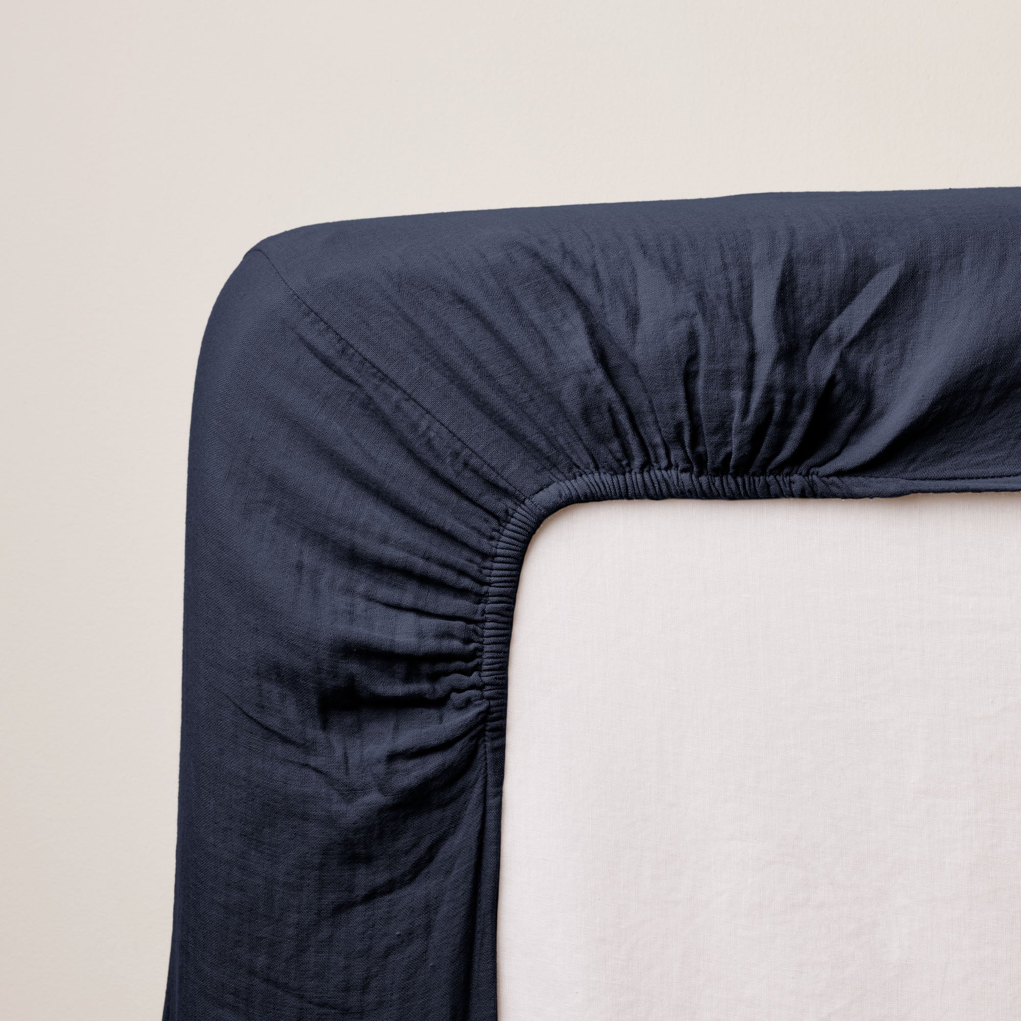 Drap Housse LOU encre bleue