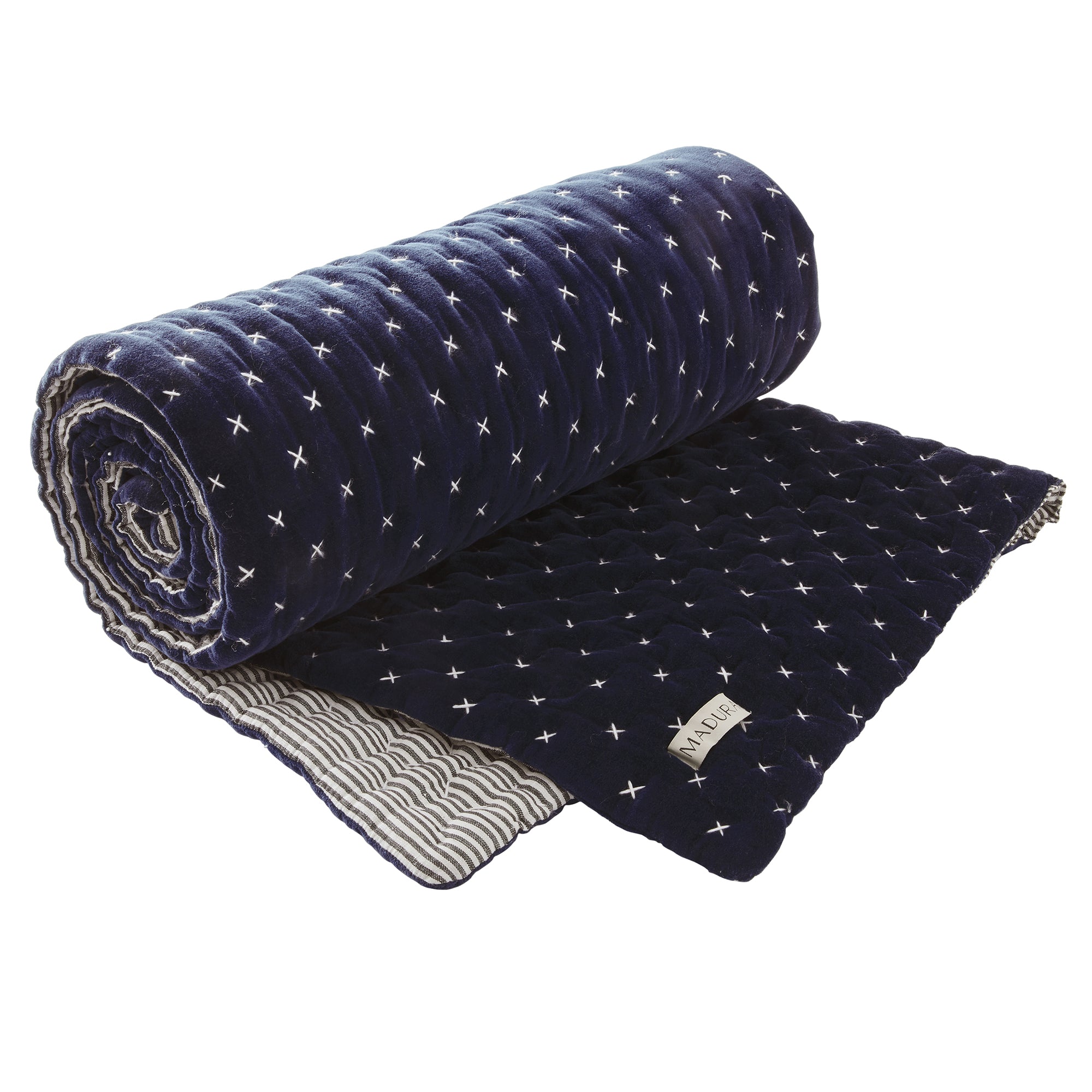 Edredon MALO bleu nuit