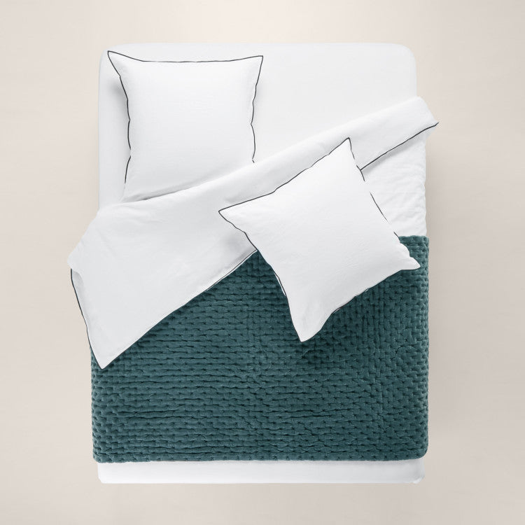 Edredon MALO kaki grisé