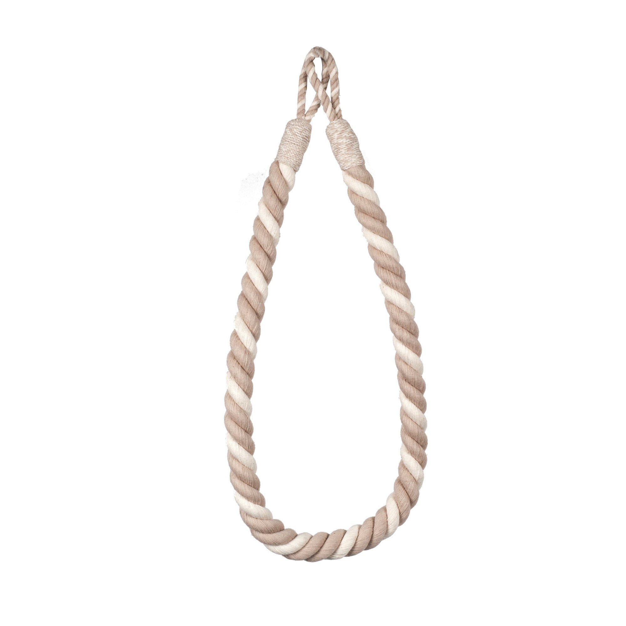 Embrasse cablée COTTAGE beige clair