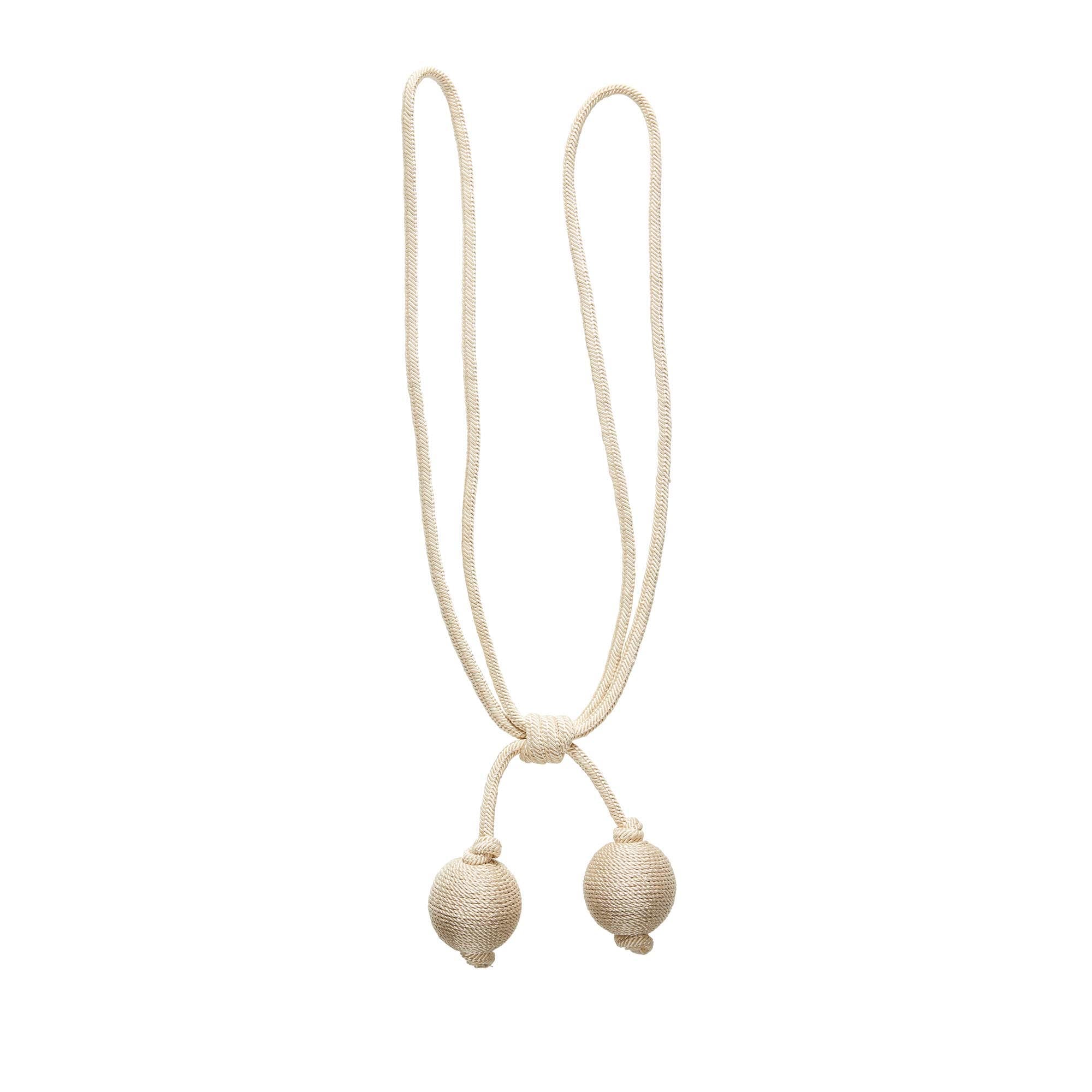 Embrasse pompon POEHINA taupe