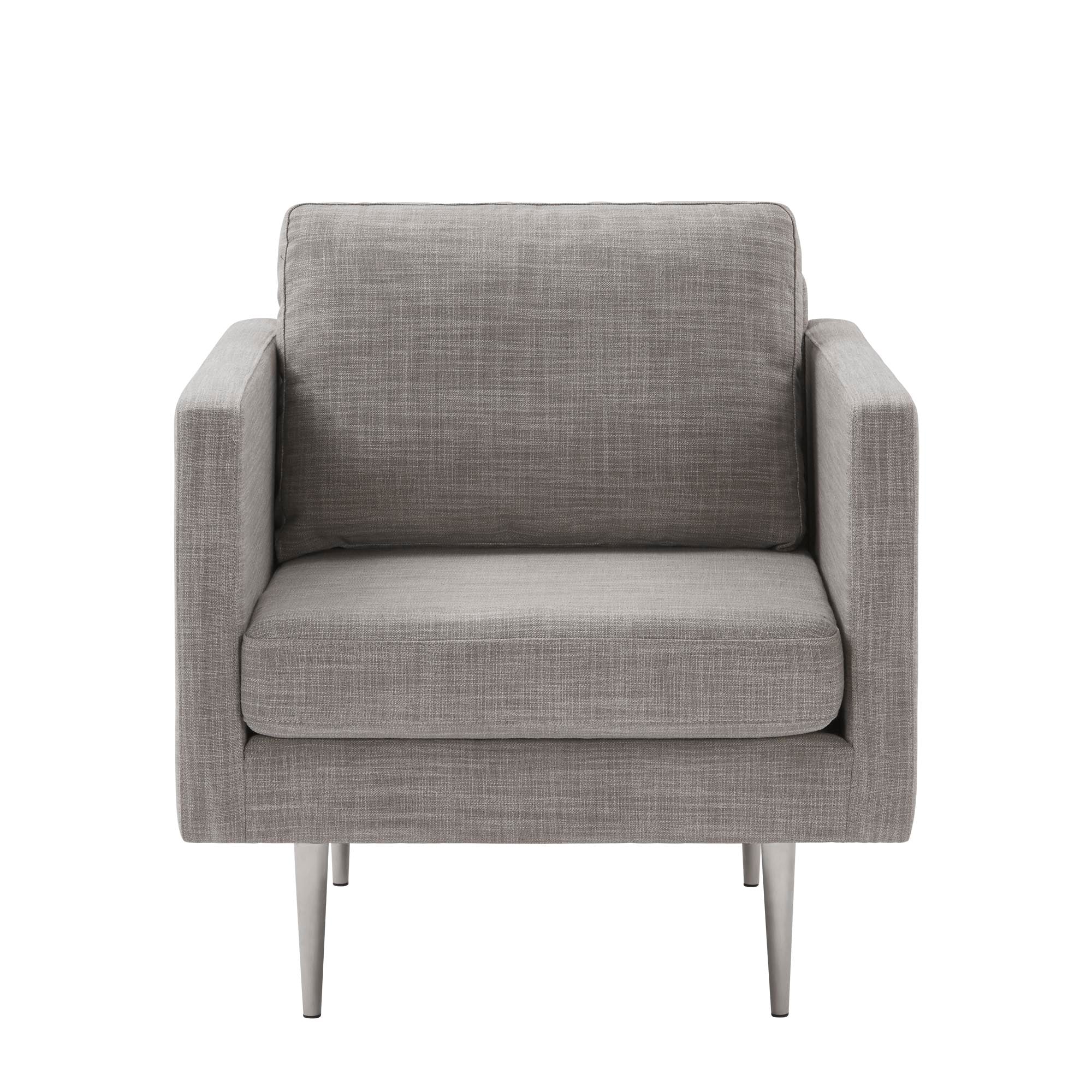 Fauteuil JOREL chiné gris
