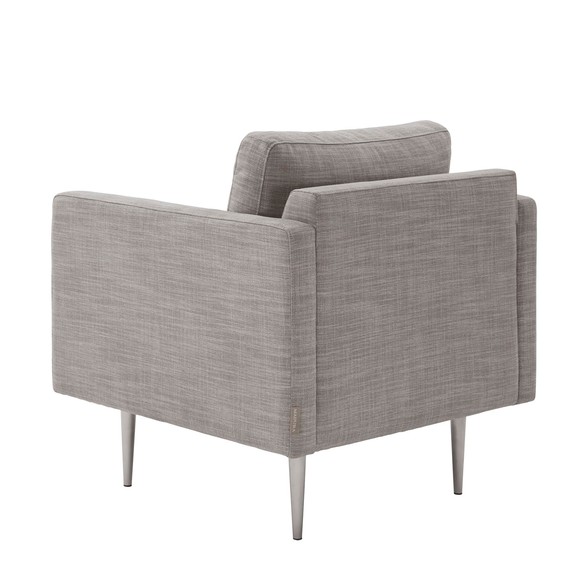 Fauteuil JOREL chiné gris