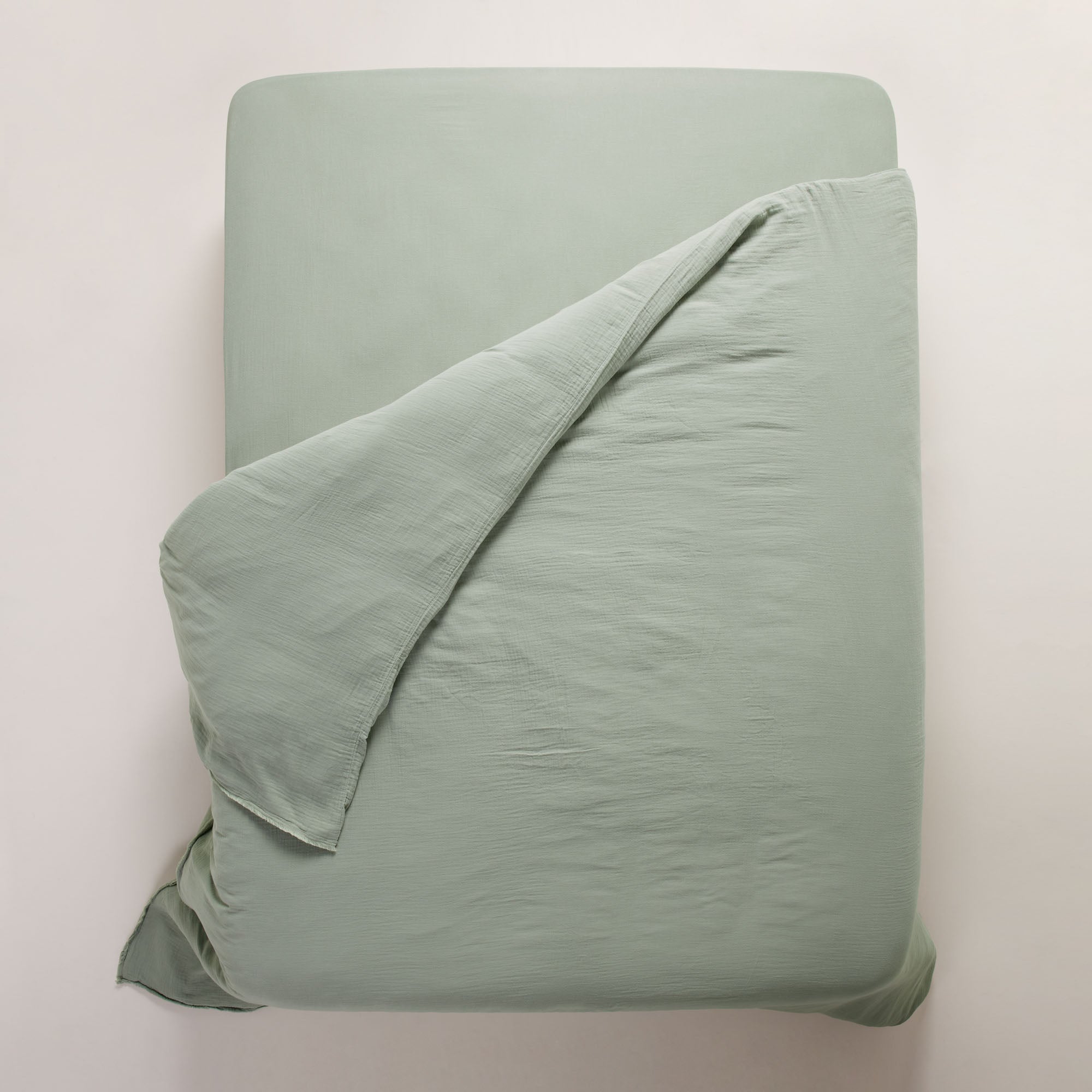 Housse de couette LOU sauge