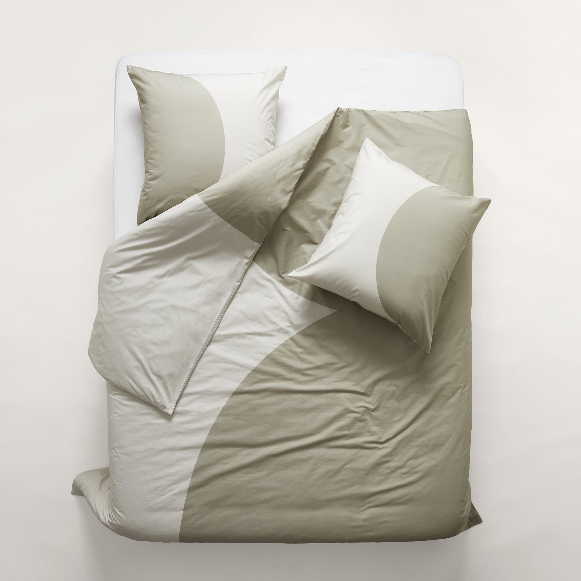 Housse de couette PILAR naturel et ivoire