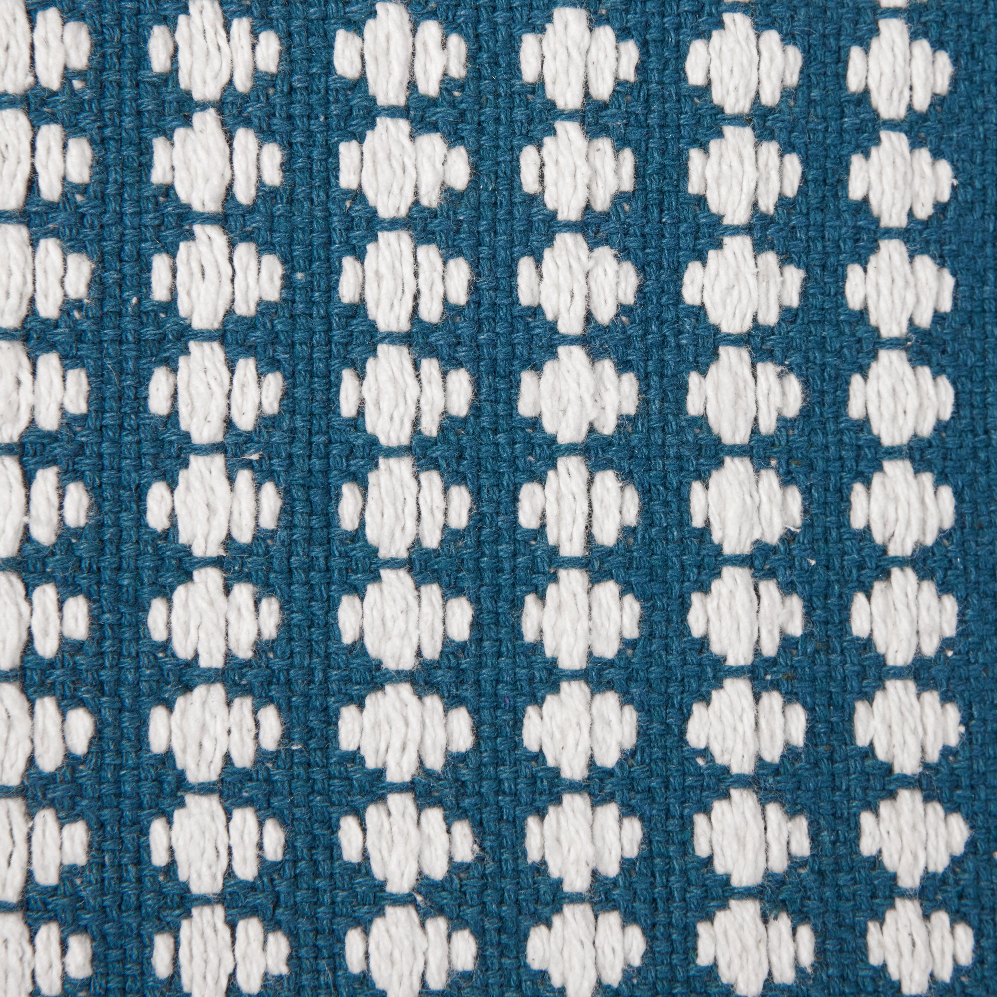 Housse de coussin ADORRA bleu pétrole