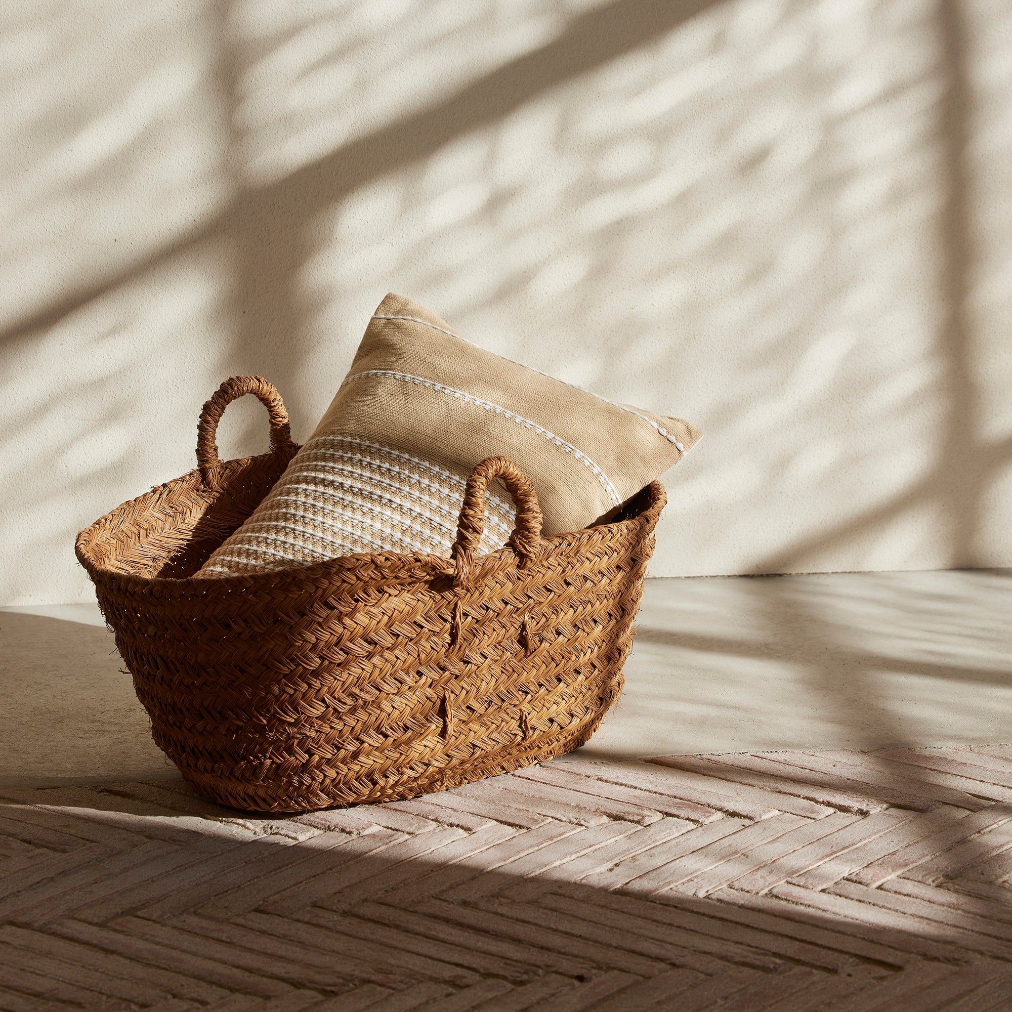 Housse de coussin ADORRA jaune maïs