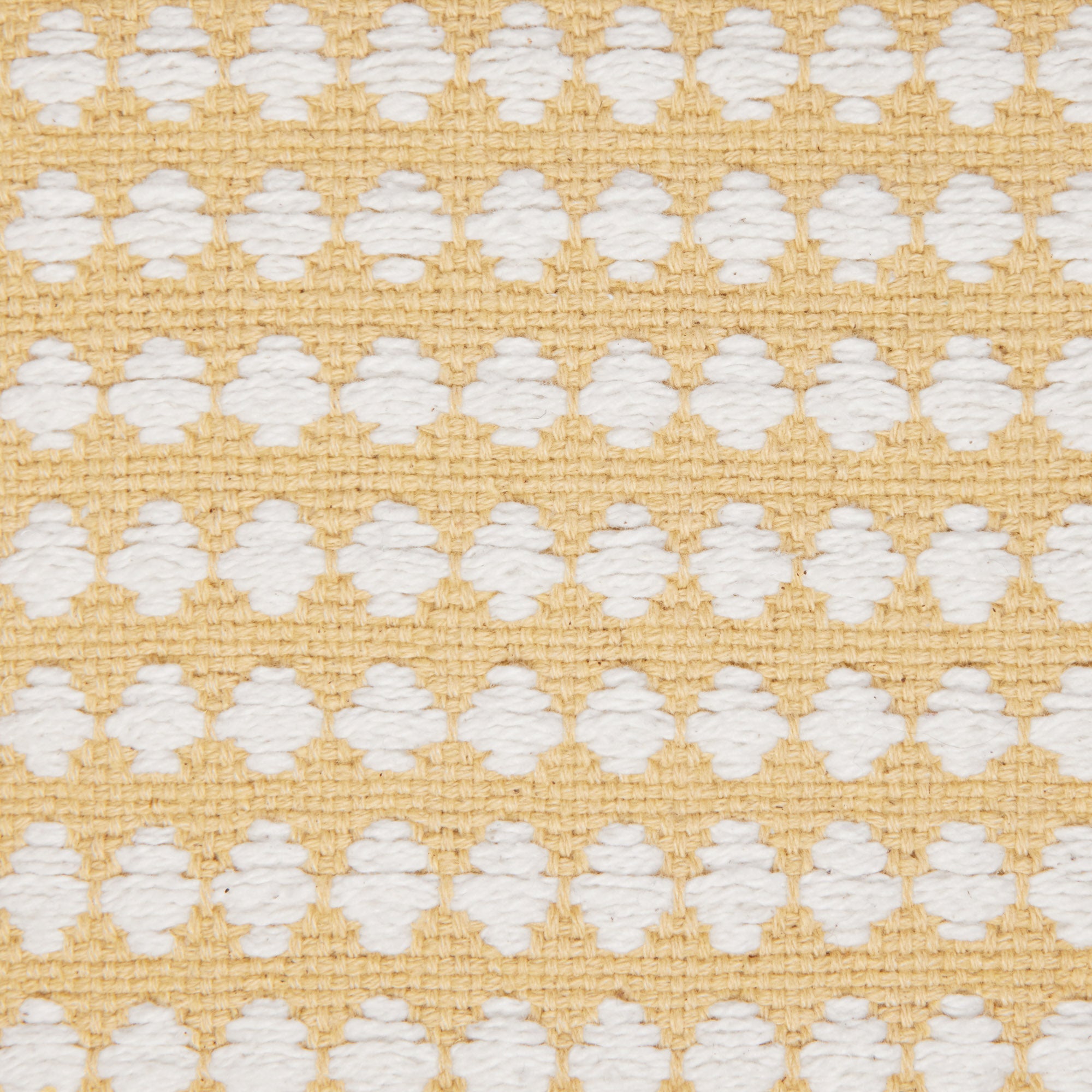 Housse de coussin ADORRA jaune maïs