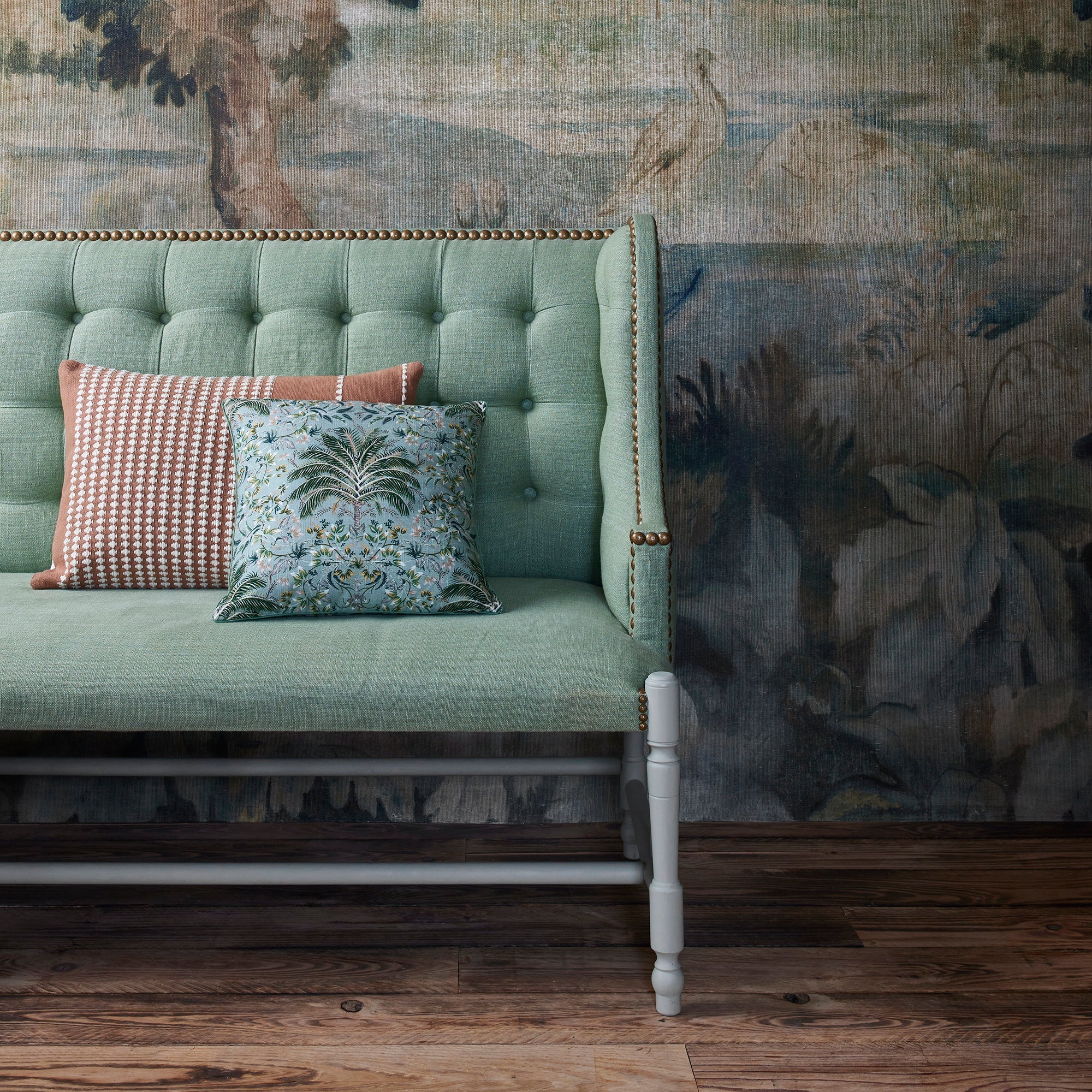 Housse de coussin ADORRA argile