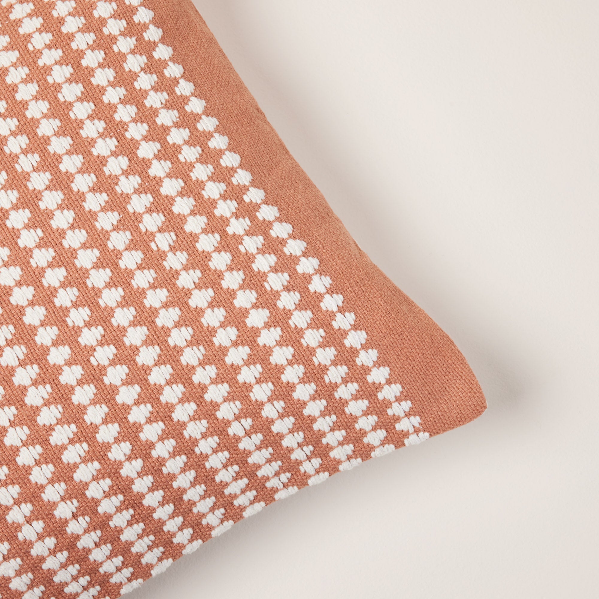 Housse de coussin ADORRA argile