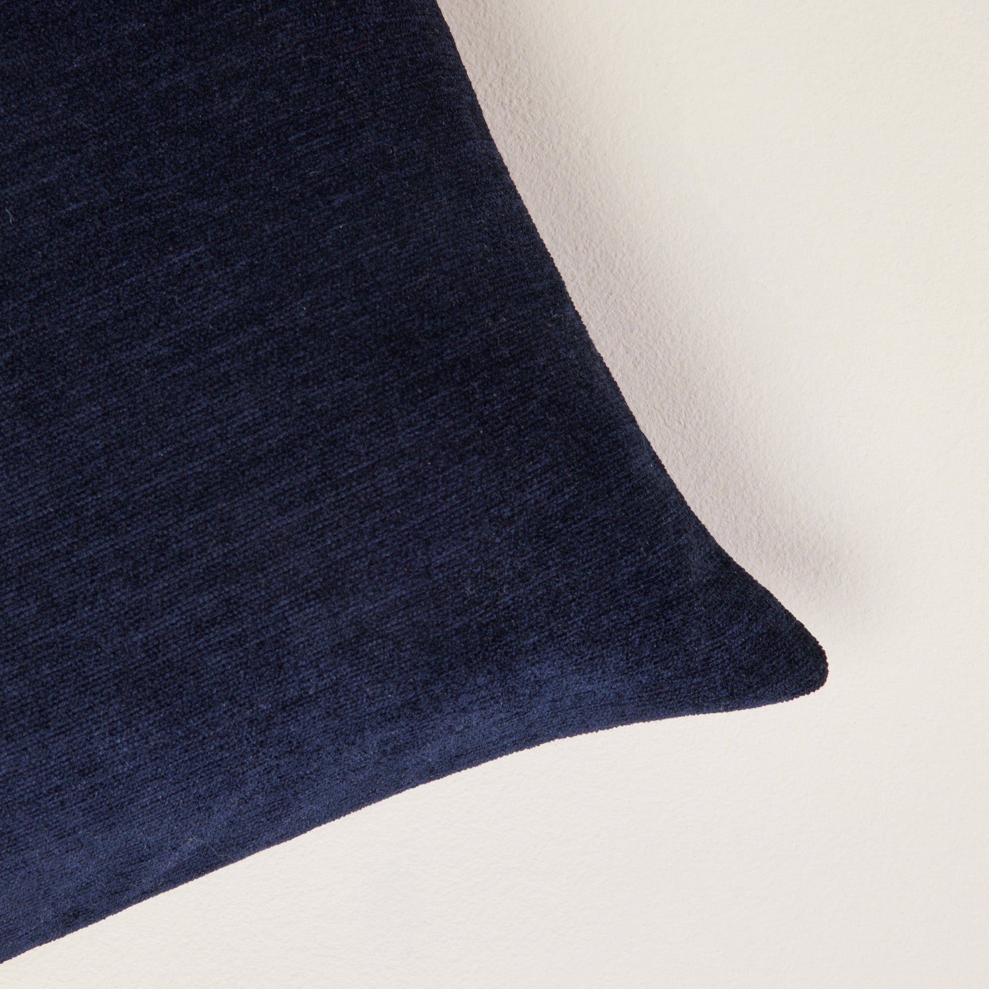Housse de coussin BAZYL bleu noir