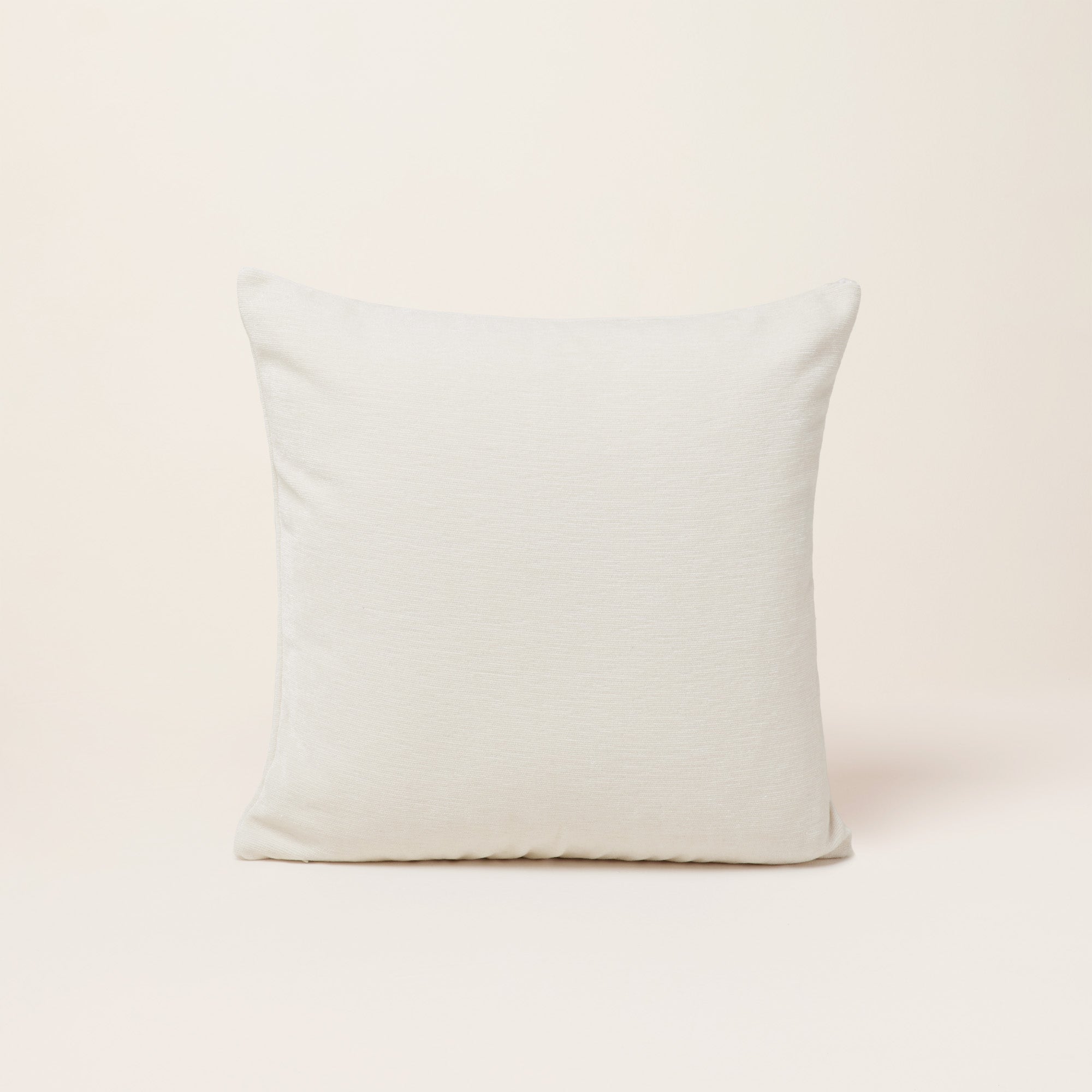 Housse de coussin BAZYL ivoire