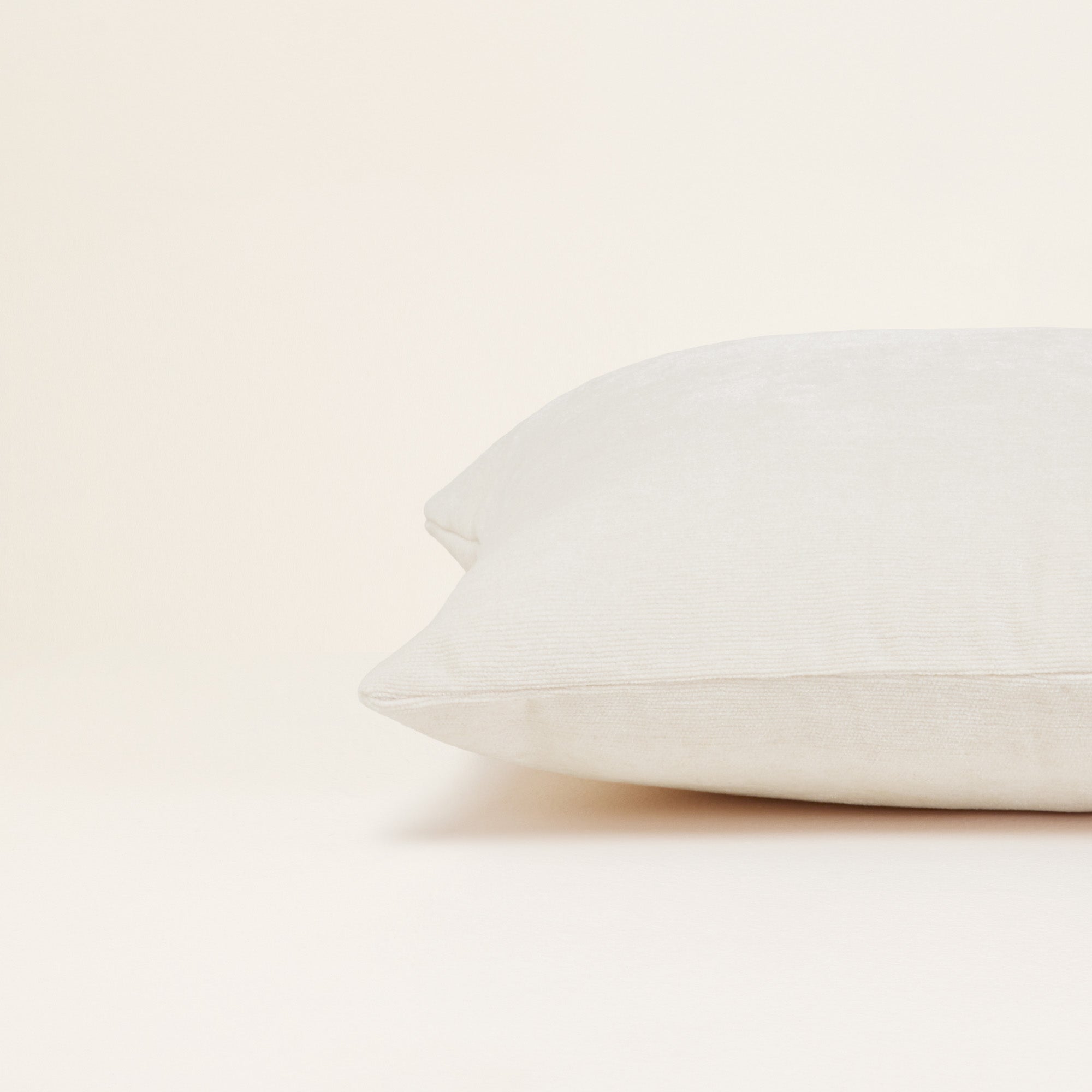 Housse de coussin BAZYL ivoire