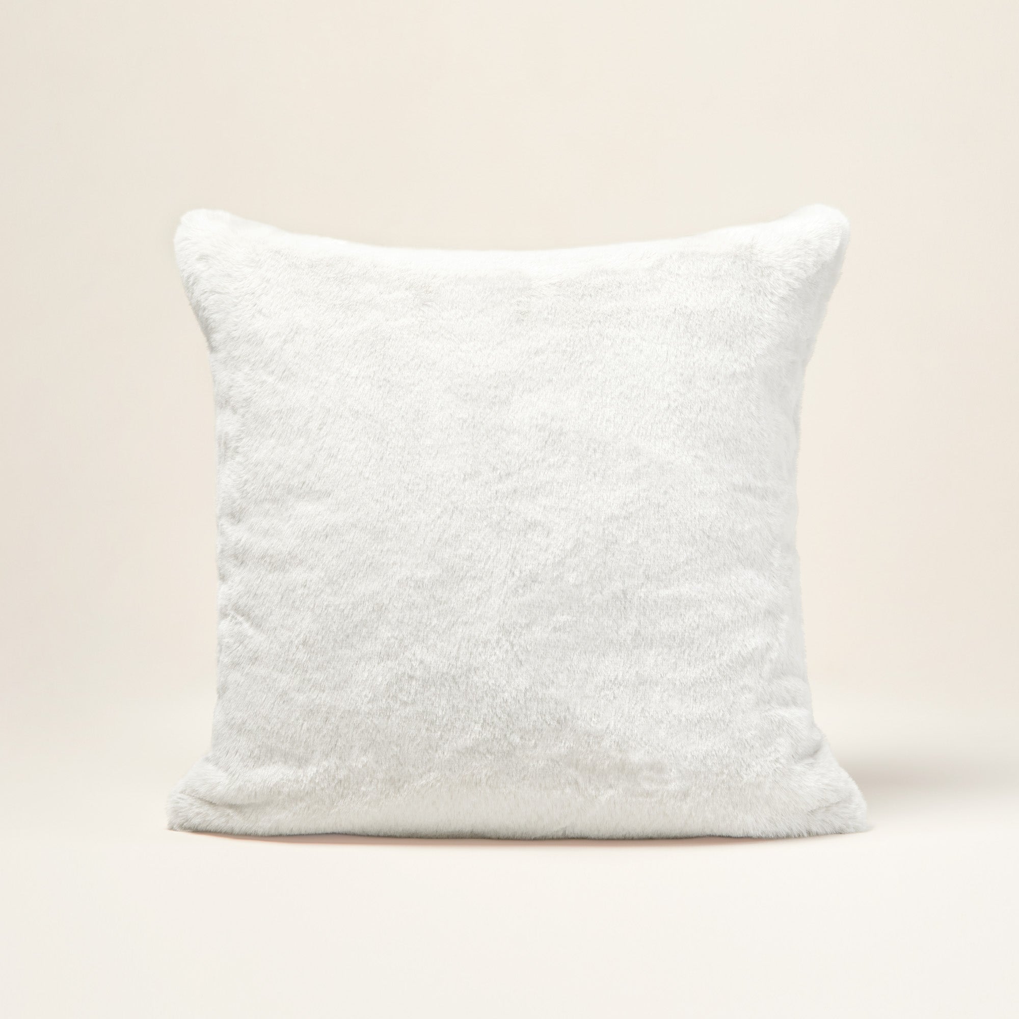 Housse de coussin BIANCA blanc hermine