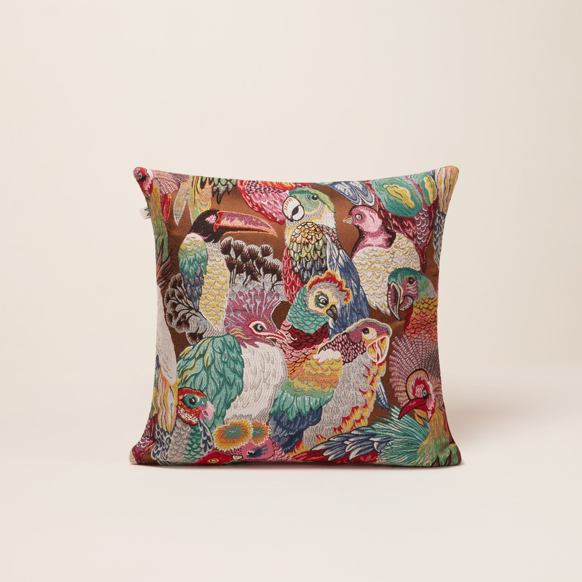 Housse de coussin JUNGLE BIRDS terrako