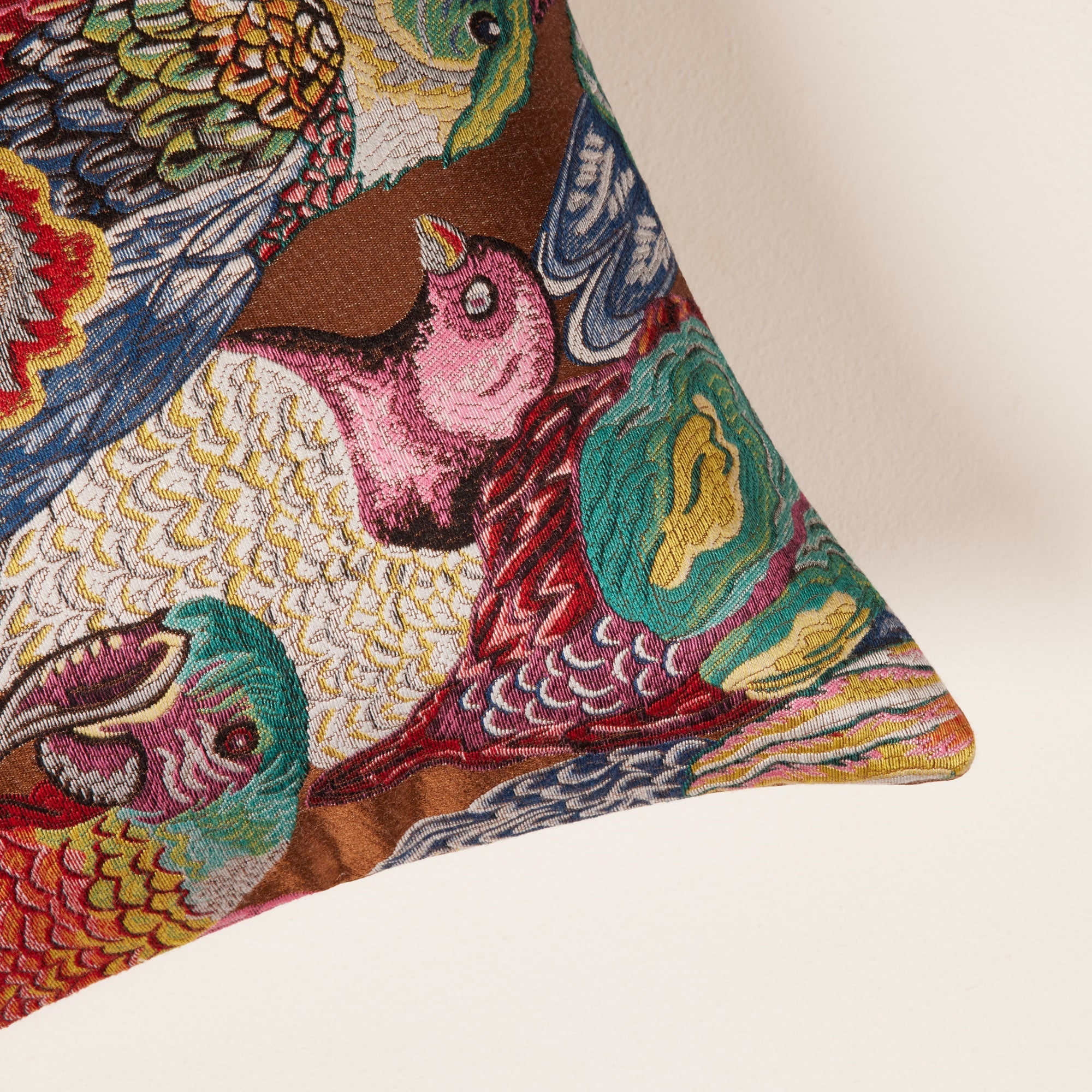 Housse de coussin JUNGLE BIRDS terrako