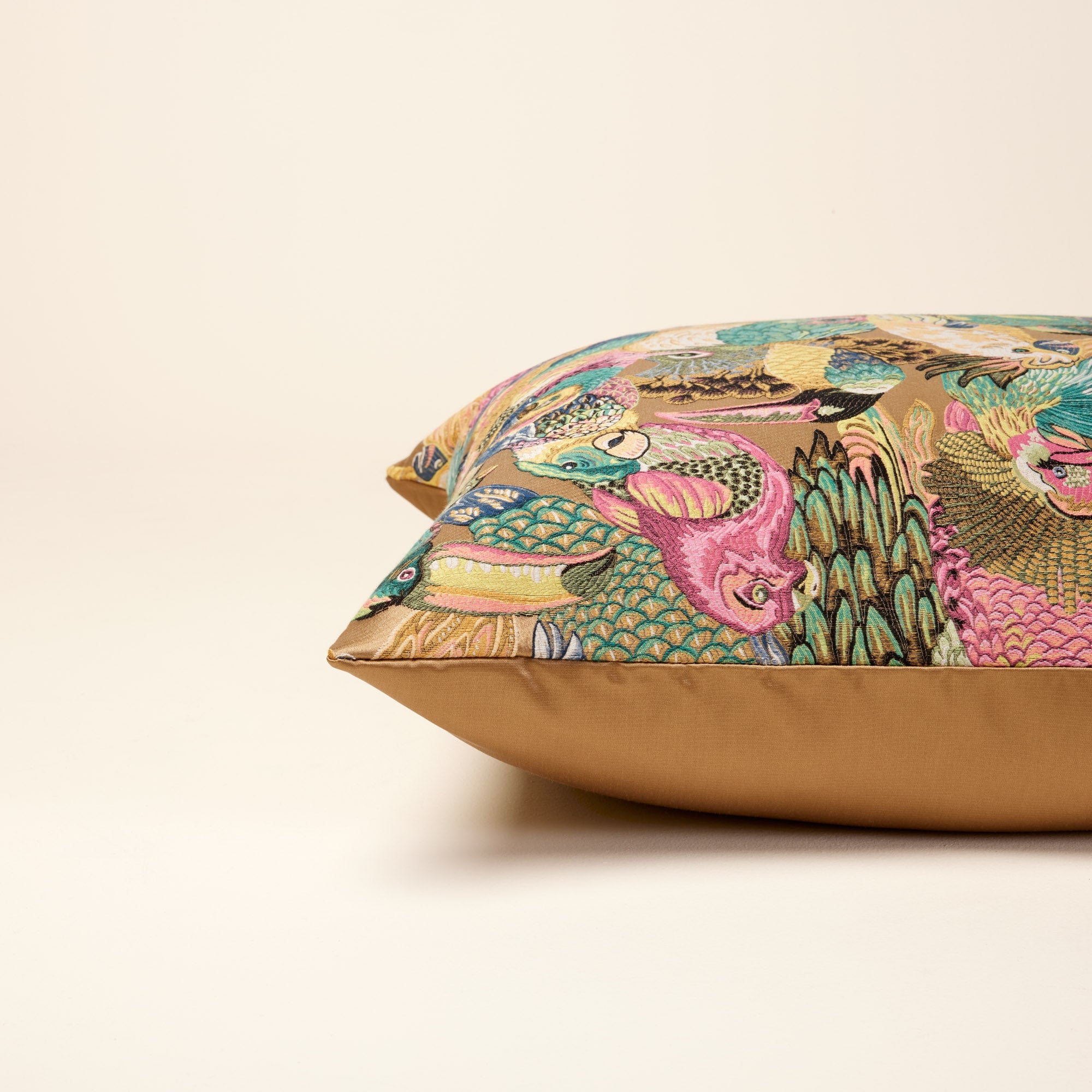 Housse de coussin JUNGLE BIRDS macao