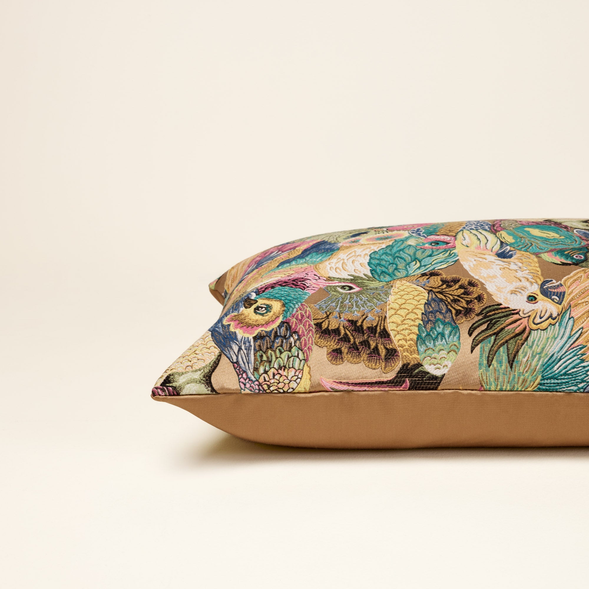 Housse de coussin JUNGLE BIRDS macao