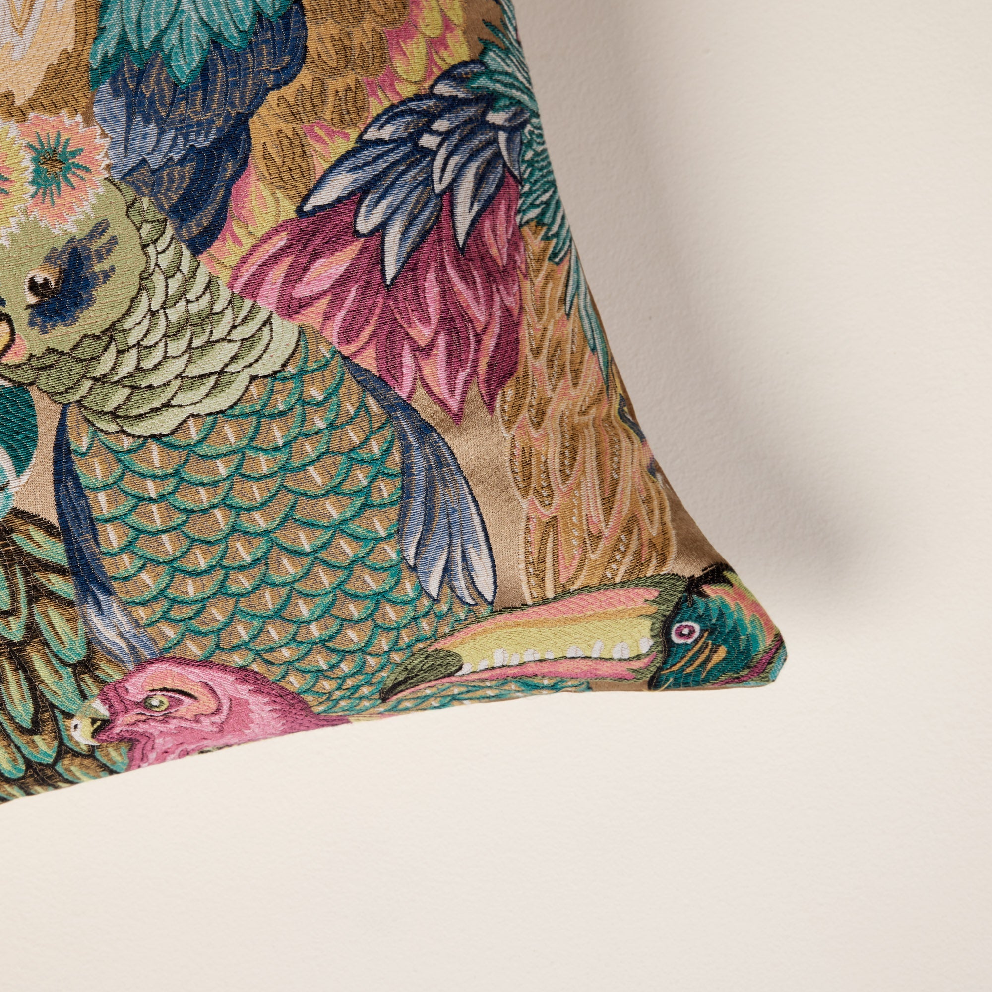 Housse de coussin JUNGLE BIRDS macao