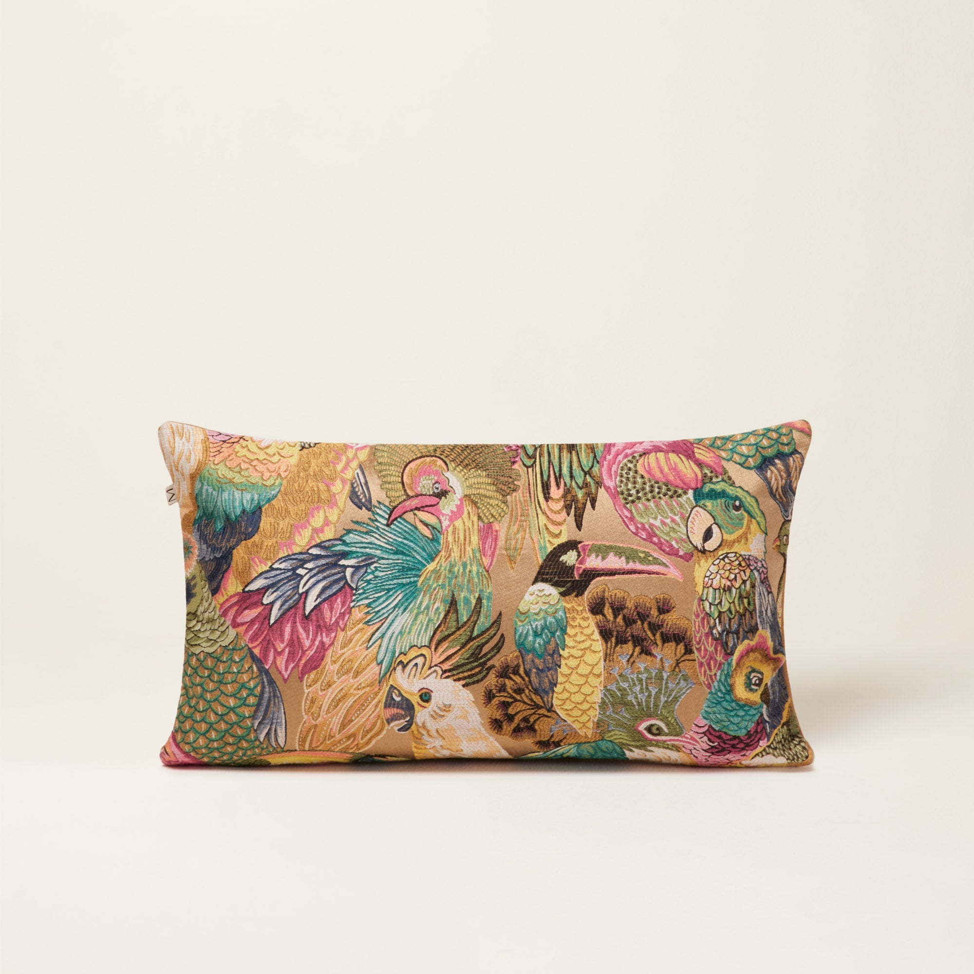 Housse de coussin JUNGLE BIRDS macao