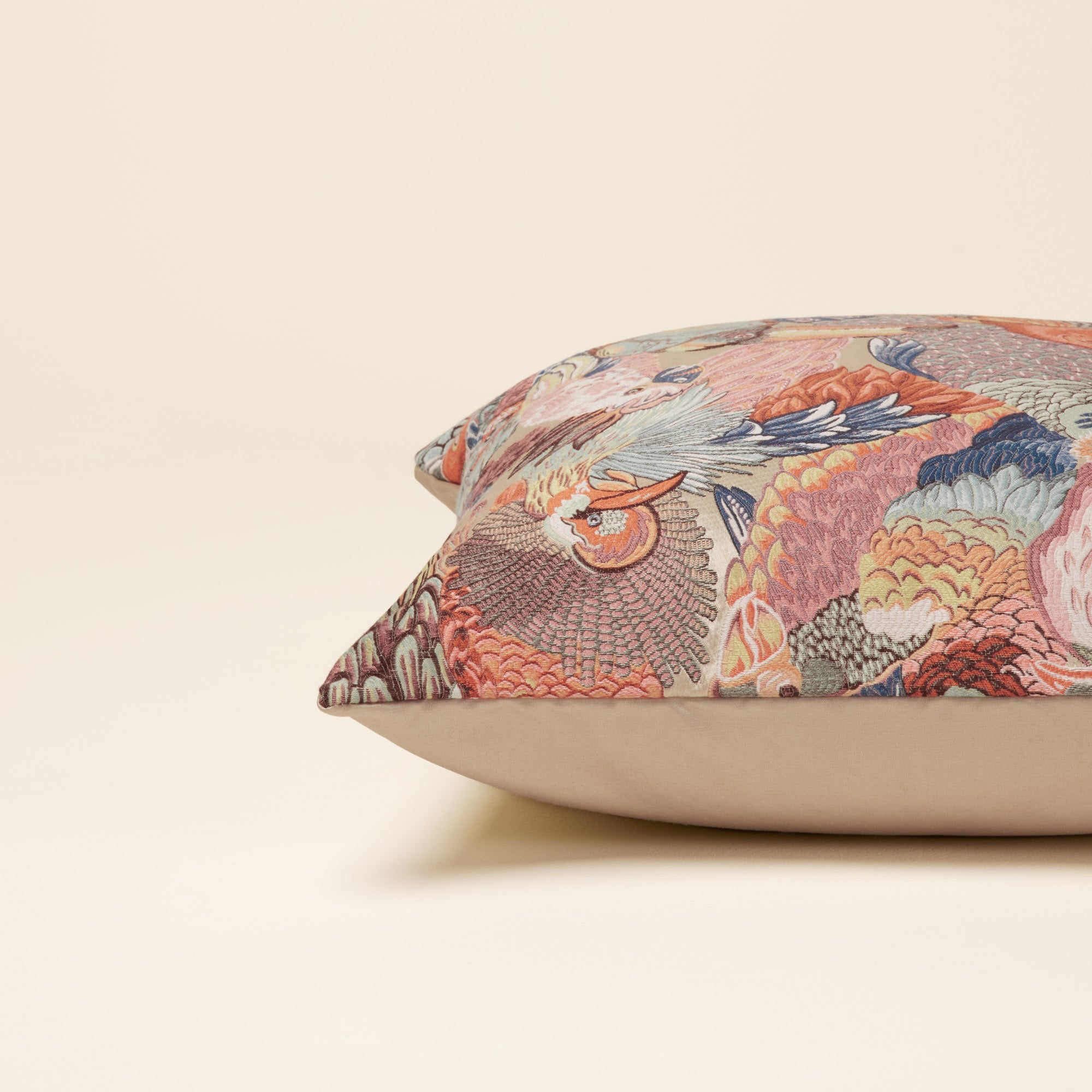 Housse de coussin JUNGLE BIRDS rosalbin