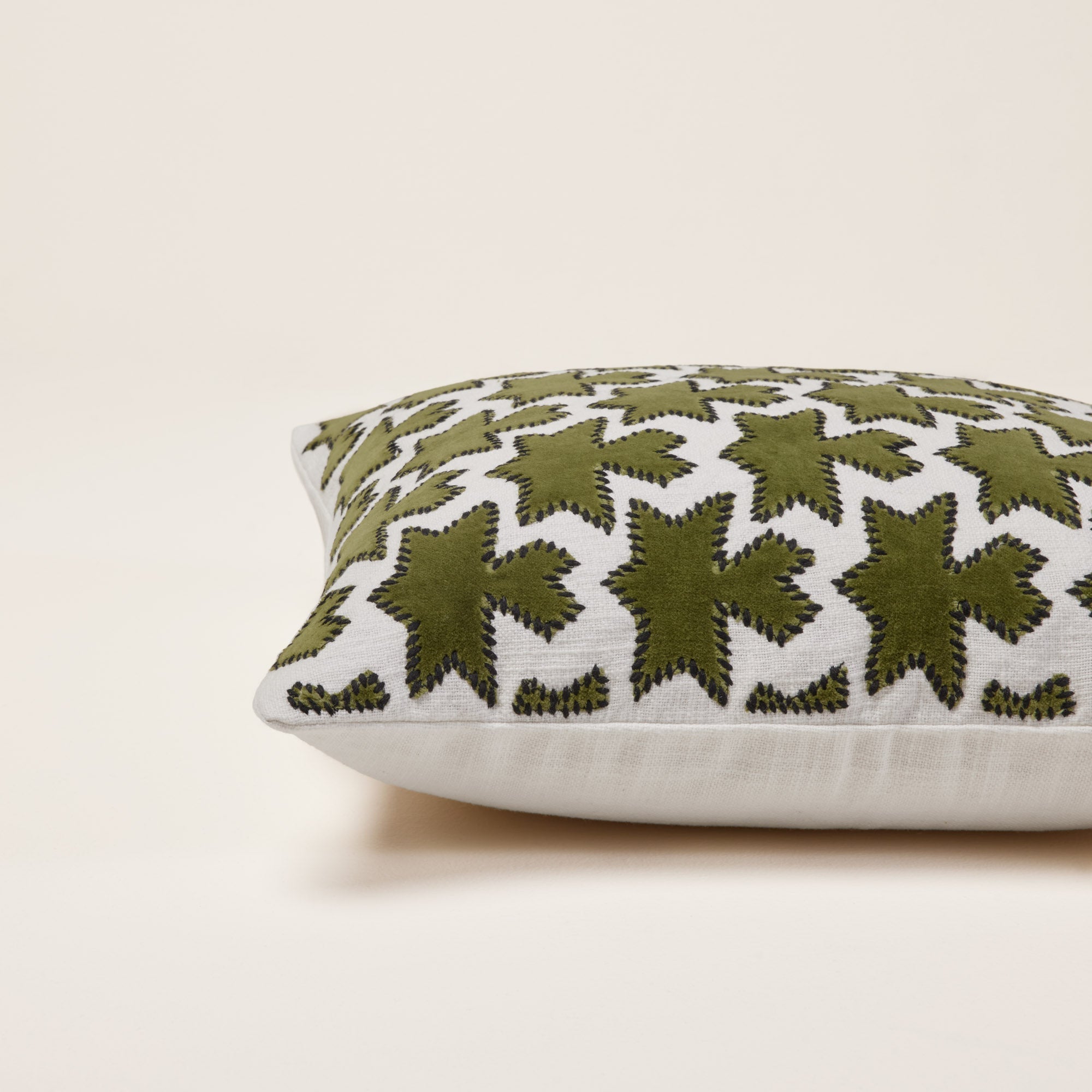 Housse de coussin KAKTUS vert mousse