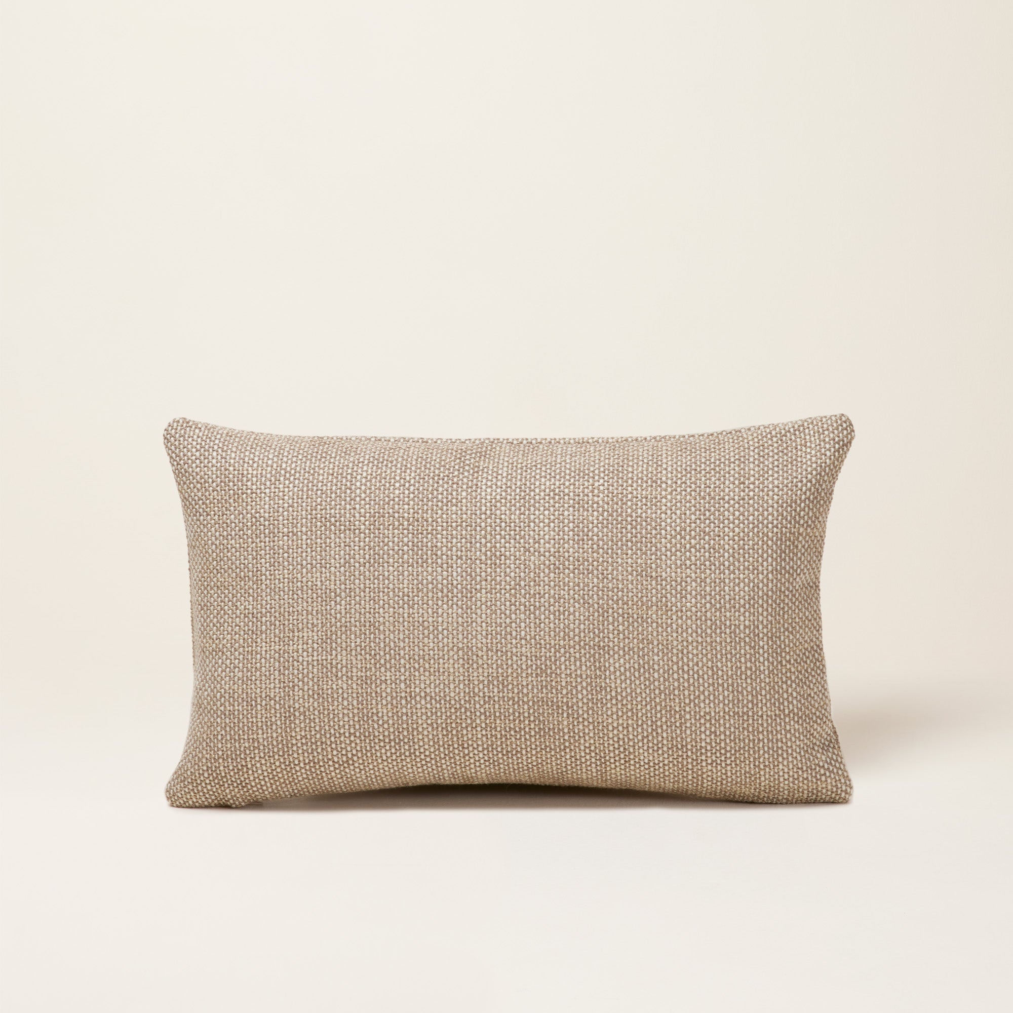 Housse de coussin NATALI naturel chiné