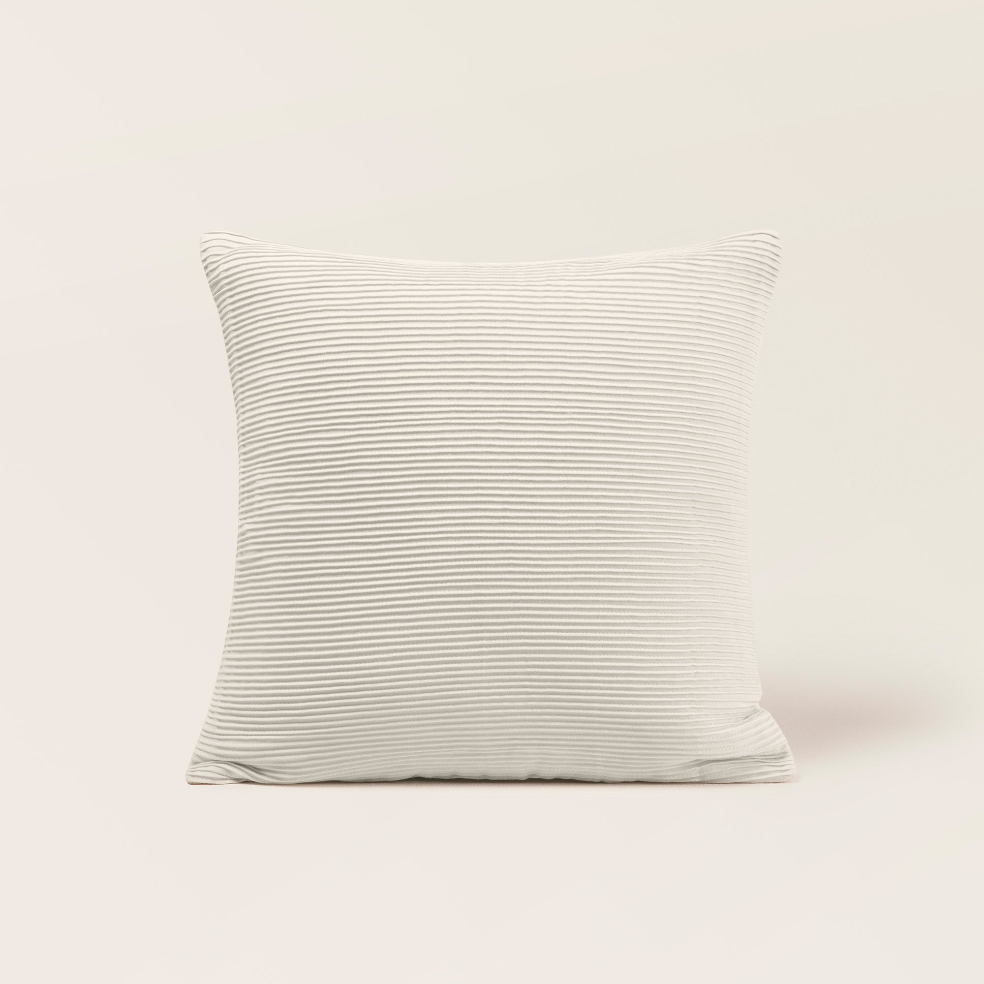 Housse de coussin ONDINE ivoire