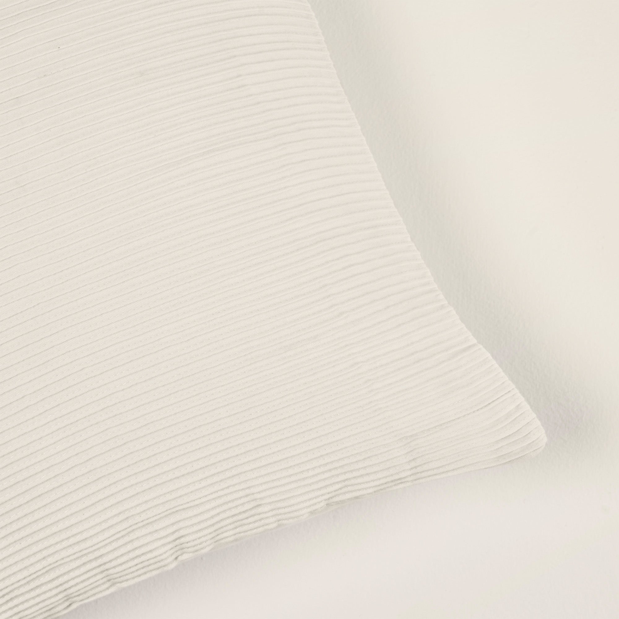 Housse de coussin ONDINE ivoire