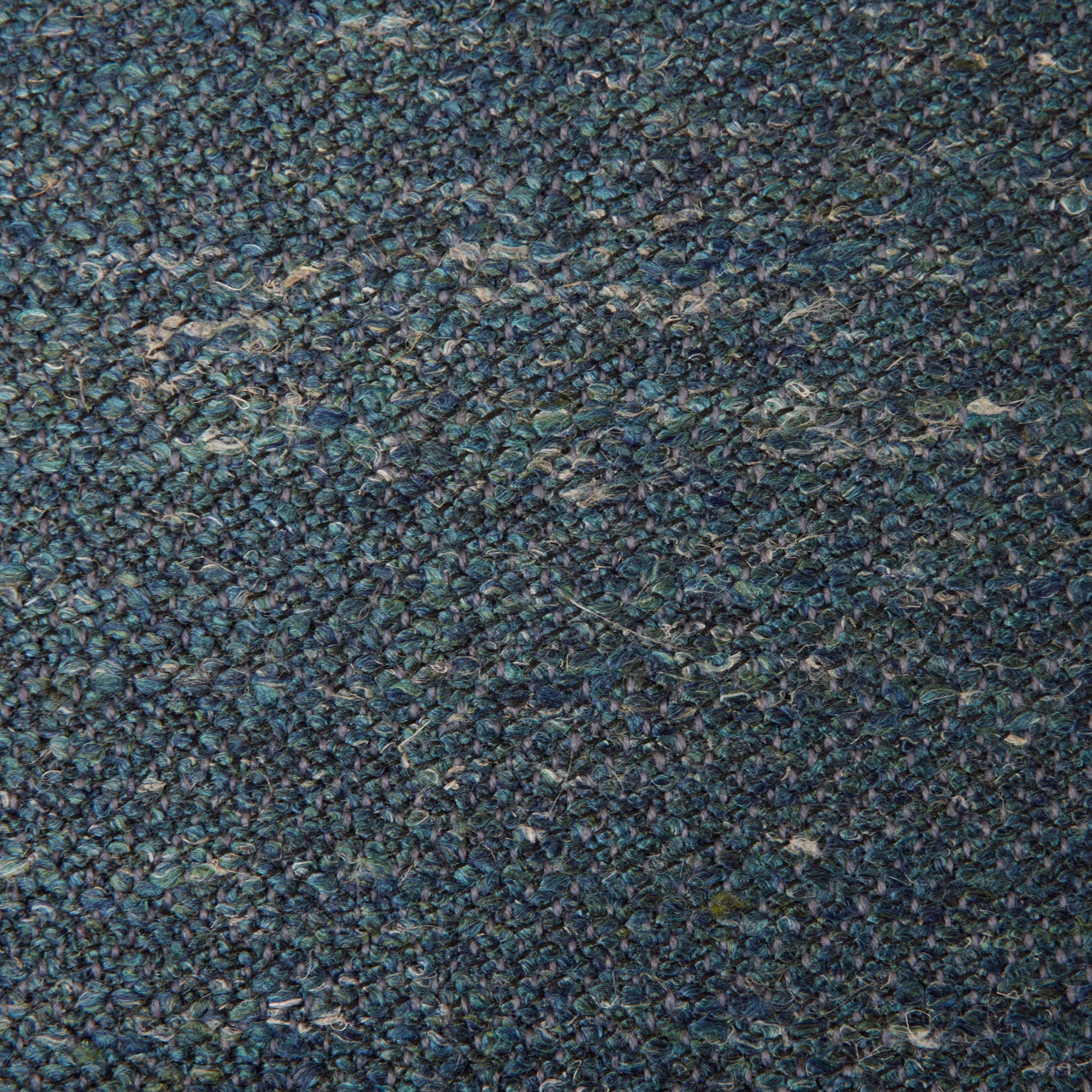 Housse de coussin ORSSO pétrole chiné