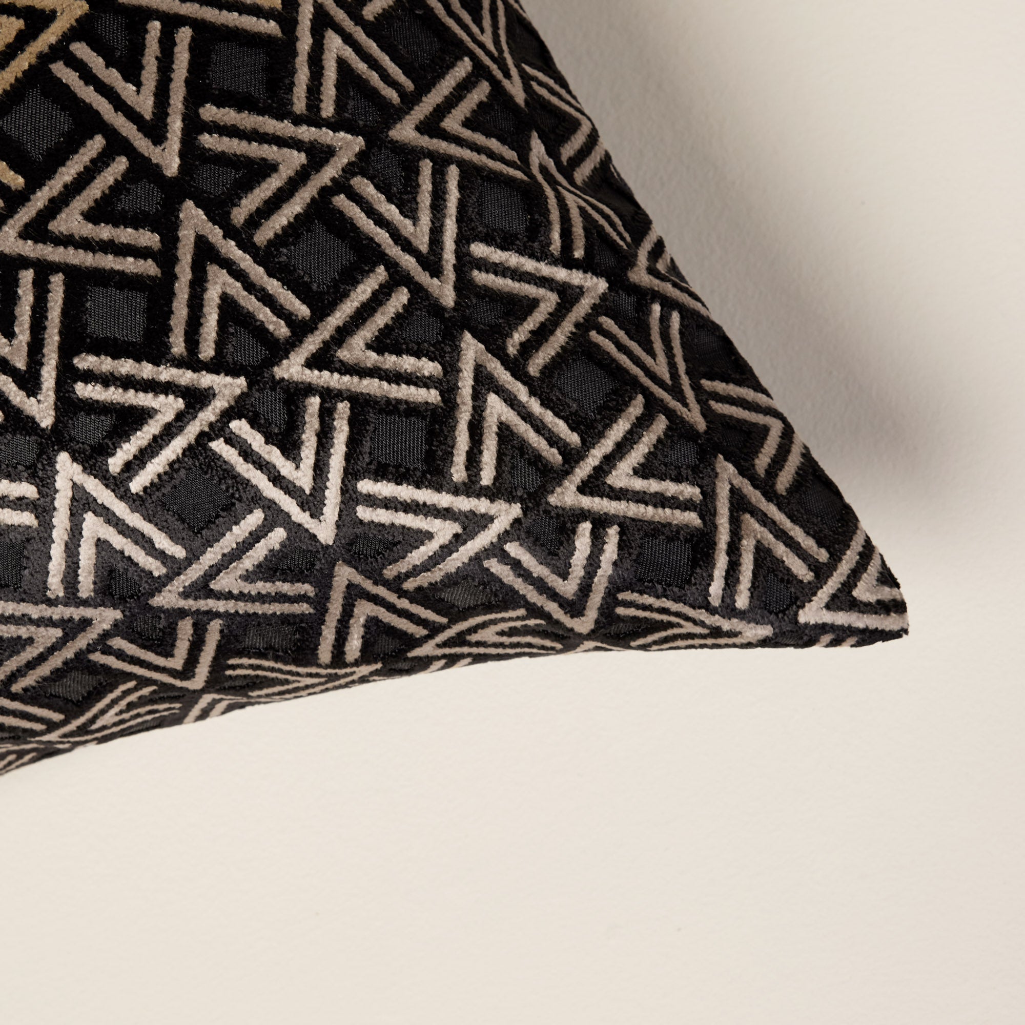 Housse de coussin OSCAR noir