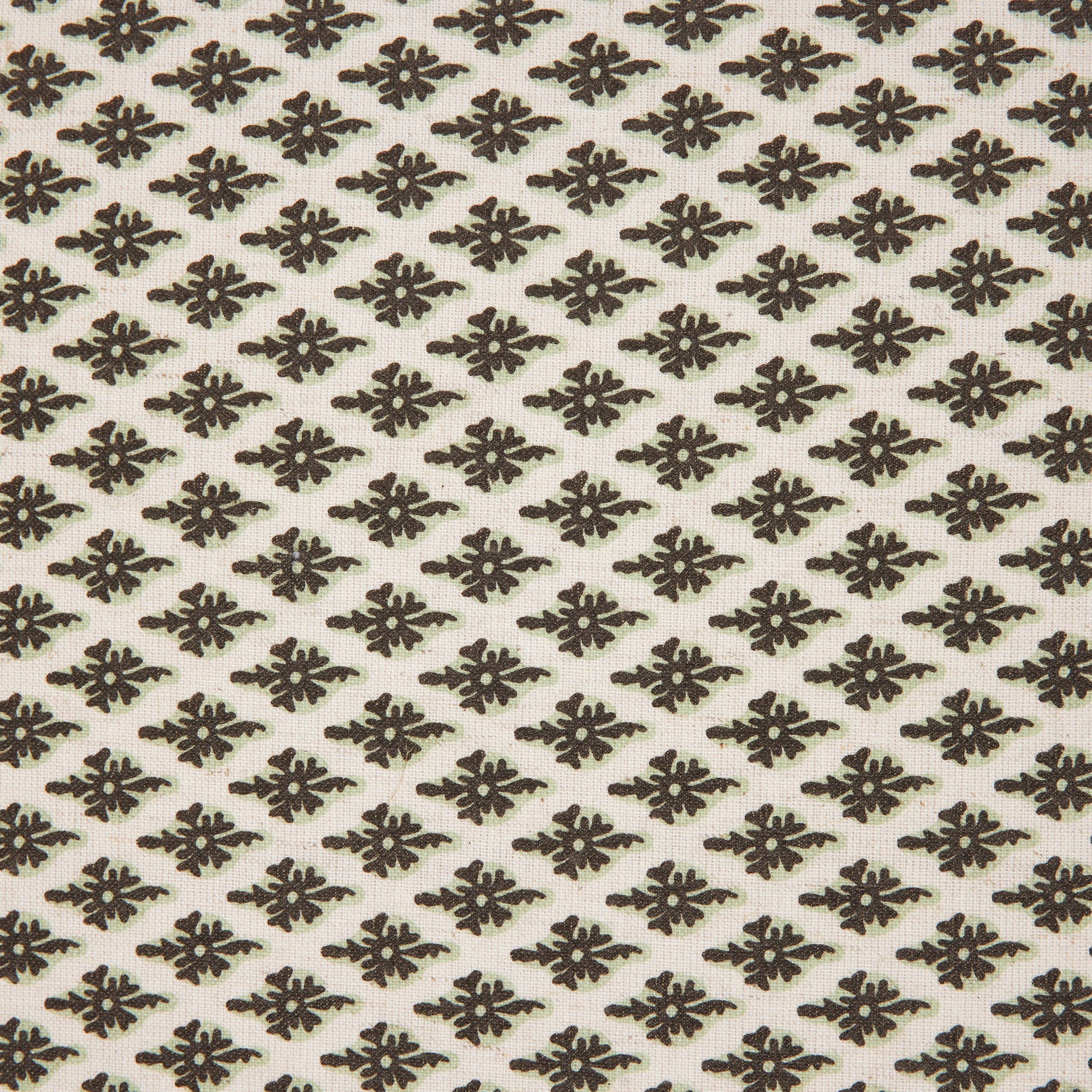 Housse de coussin SANJAY ecru et gris graphite