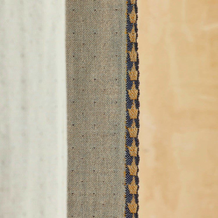 Lot de 2 panneaux CALYPSO bleu marin et bronze