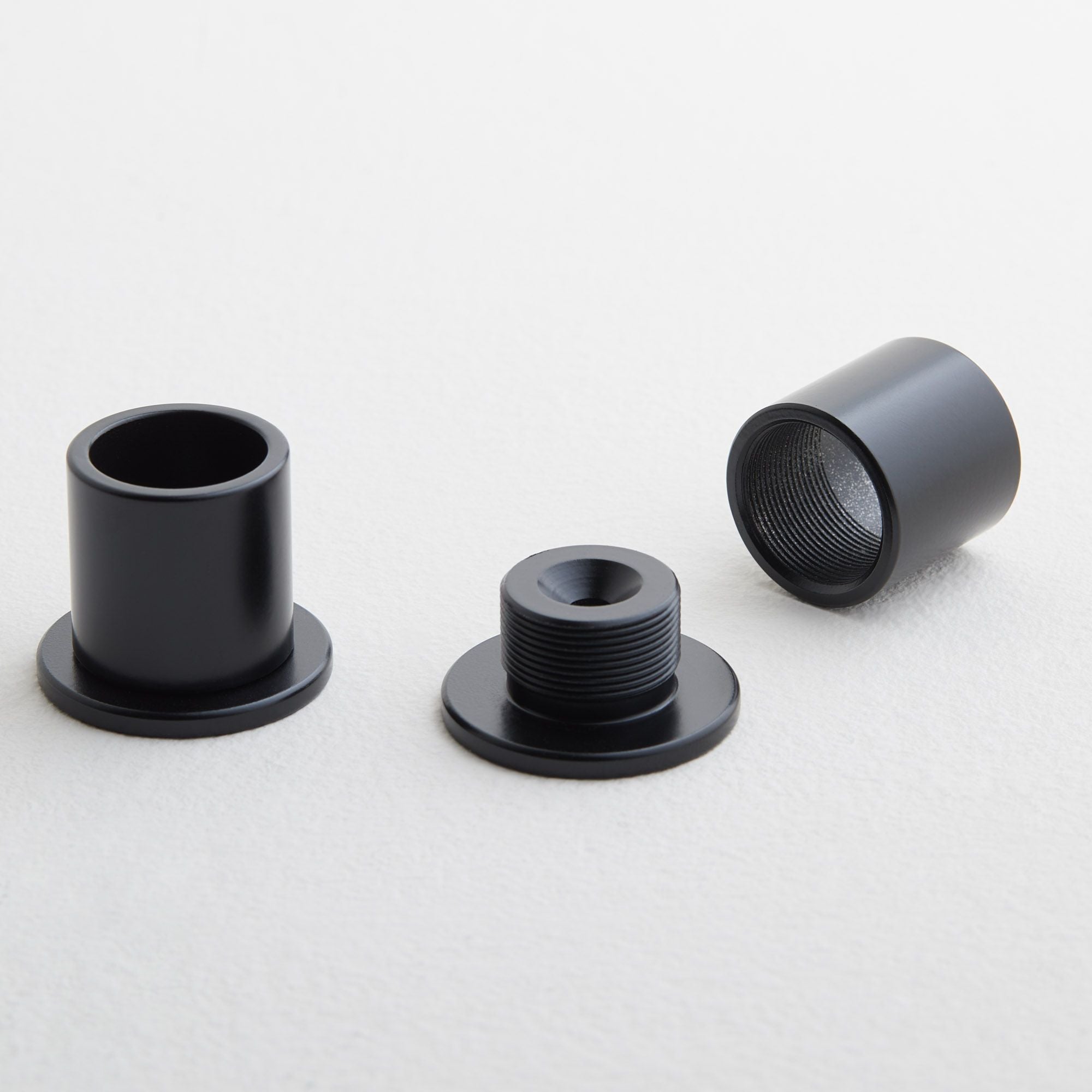 Naissance tringle à rideau ALMA noir mat