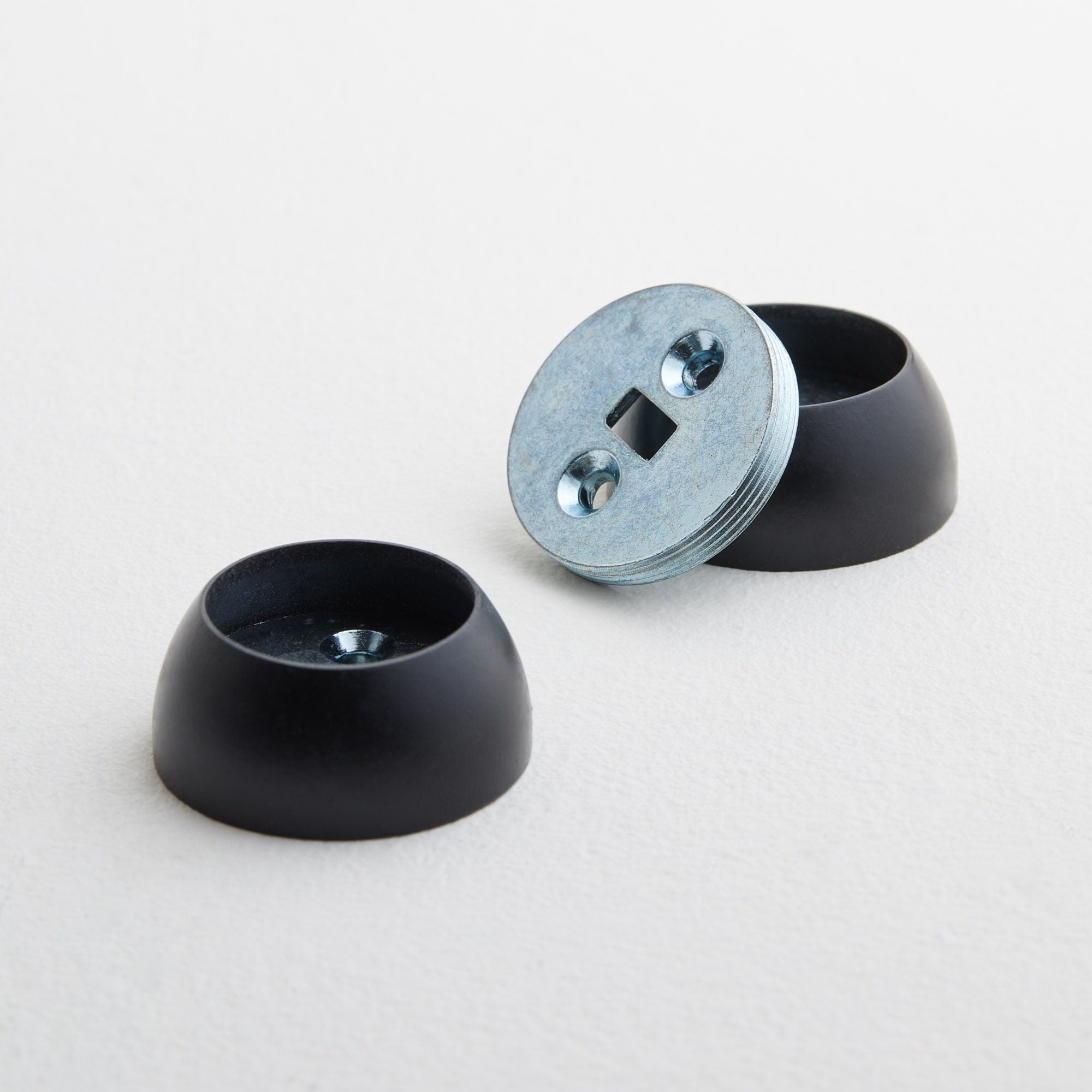 Naissance tringle à rideau ALMA noir mat