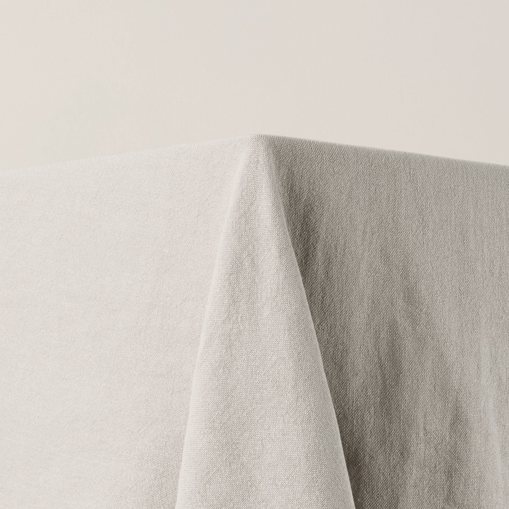 Nappe rectangulaire NINO ficelle et feston noir