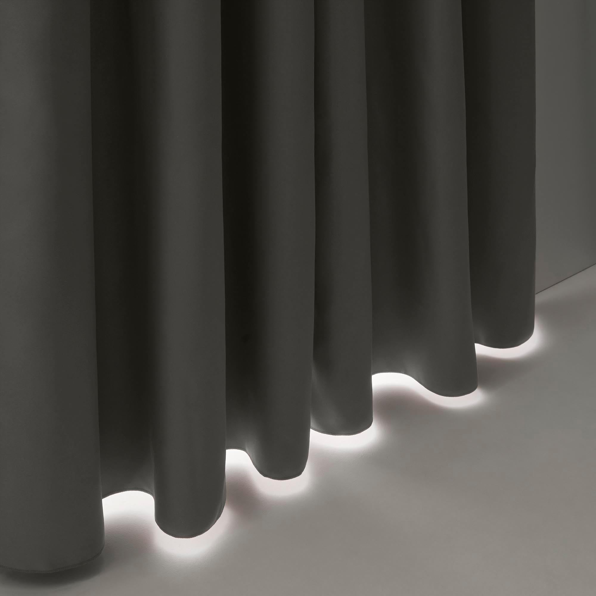 Occultant à galon fronceur NIGHT plomb