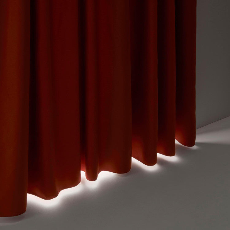 Occultant à galon fronceur NIGHT orange rouille