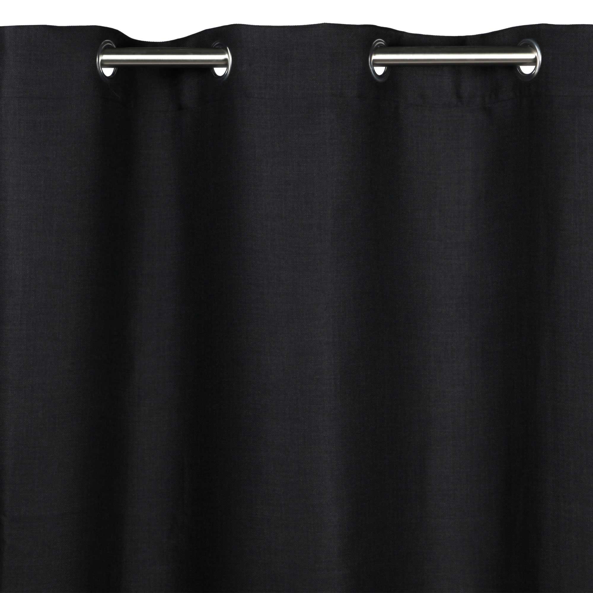 Occultant à oeillets LINA fusain