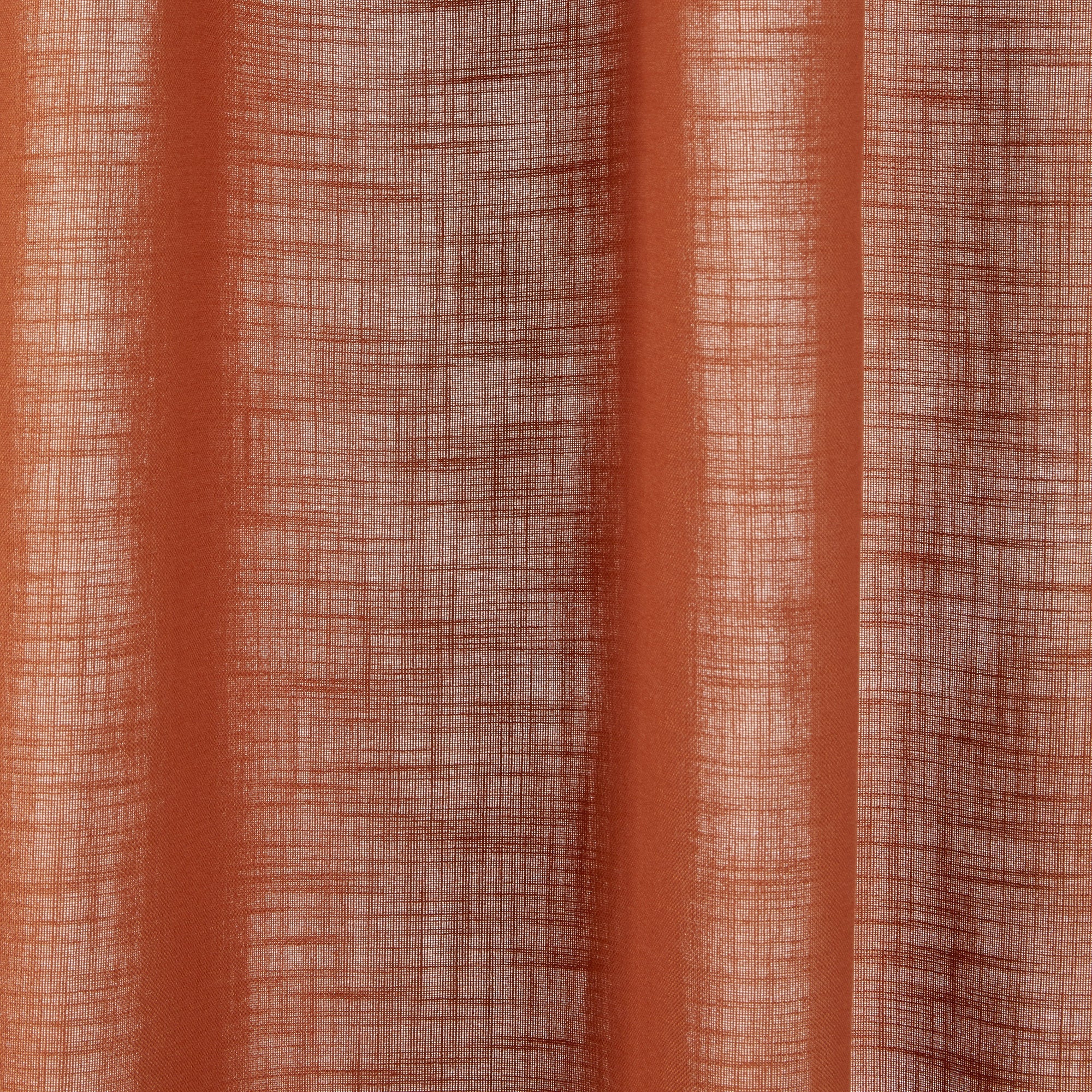 Panneau CARLINA NON FEU terracotta et bourdon noir