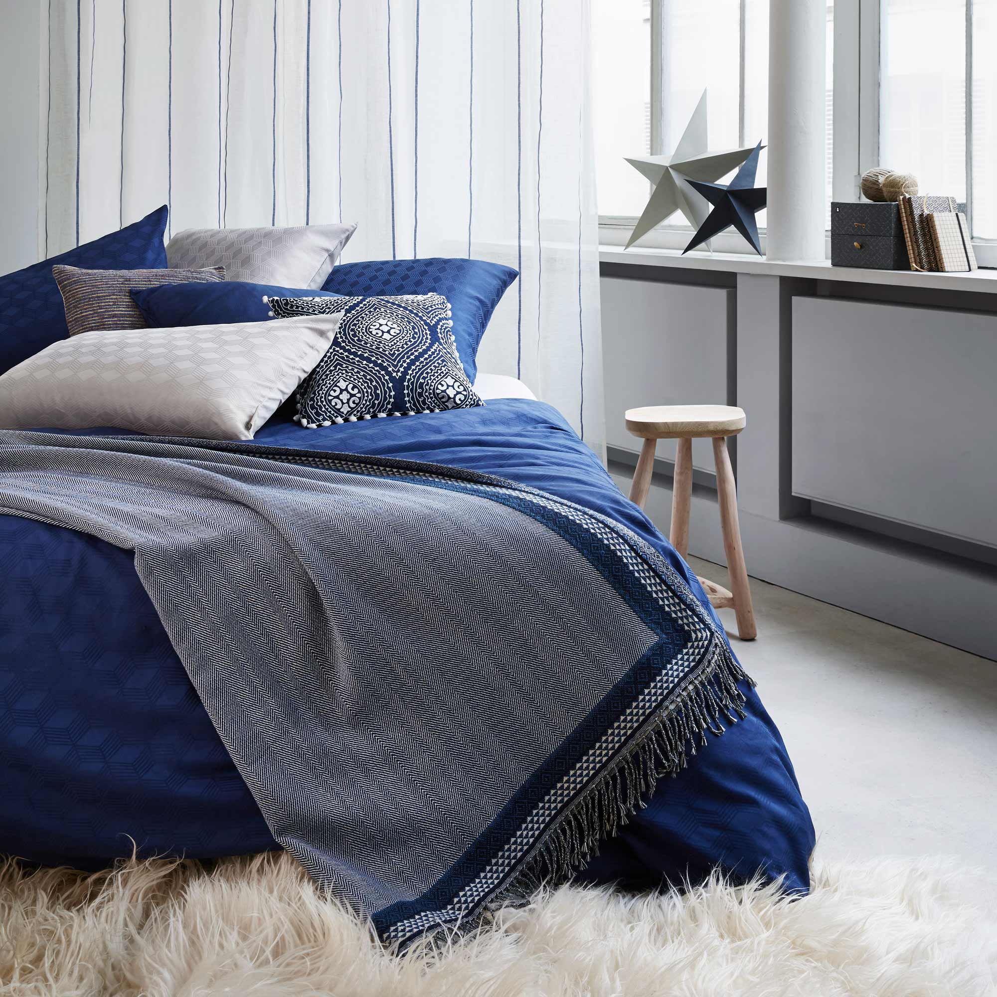 Plaid ELLIOT indigo