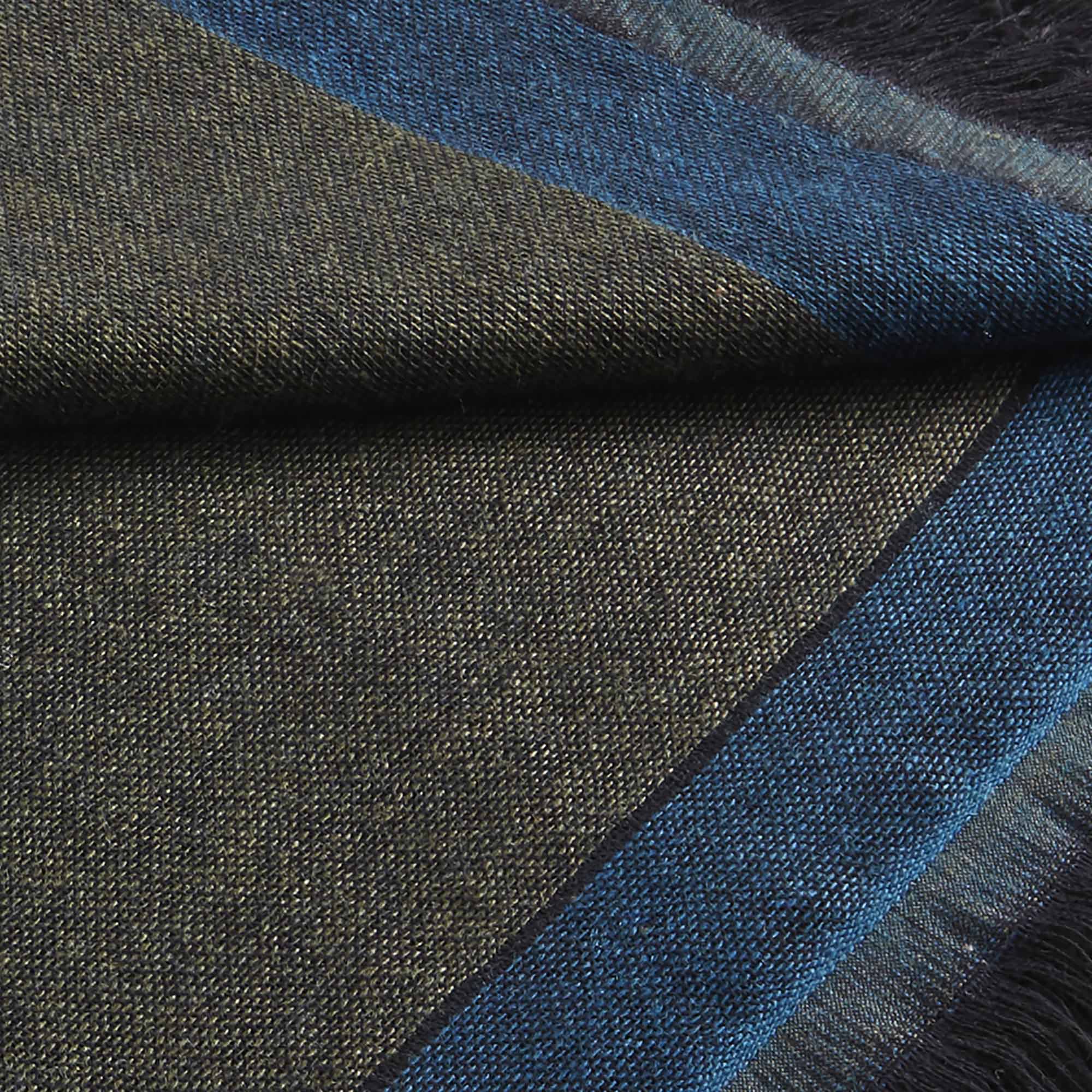 Plaid HARVEY bleu et vert