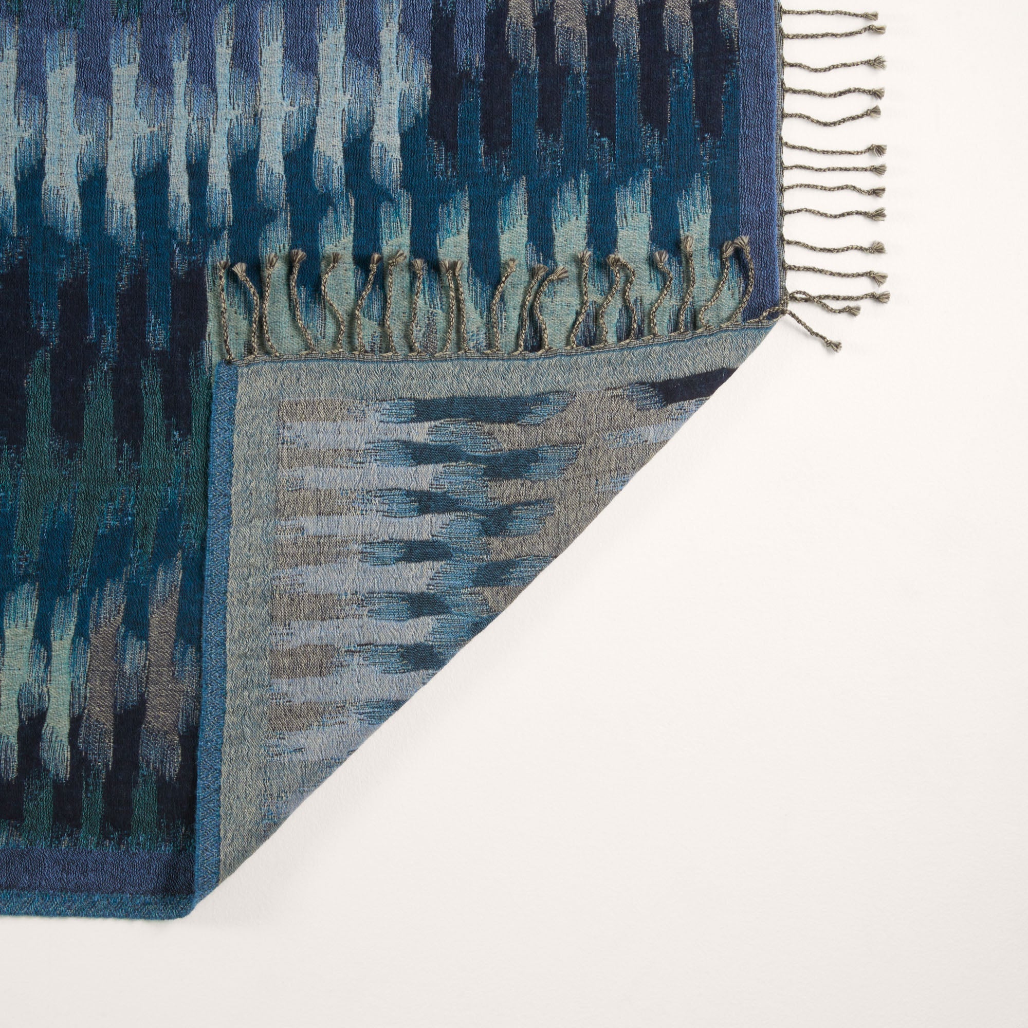 Plaid KHAN indigo