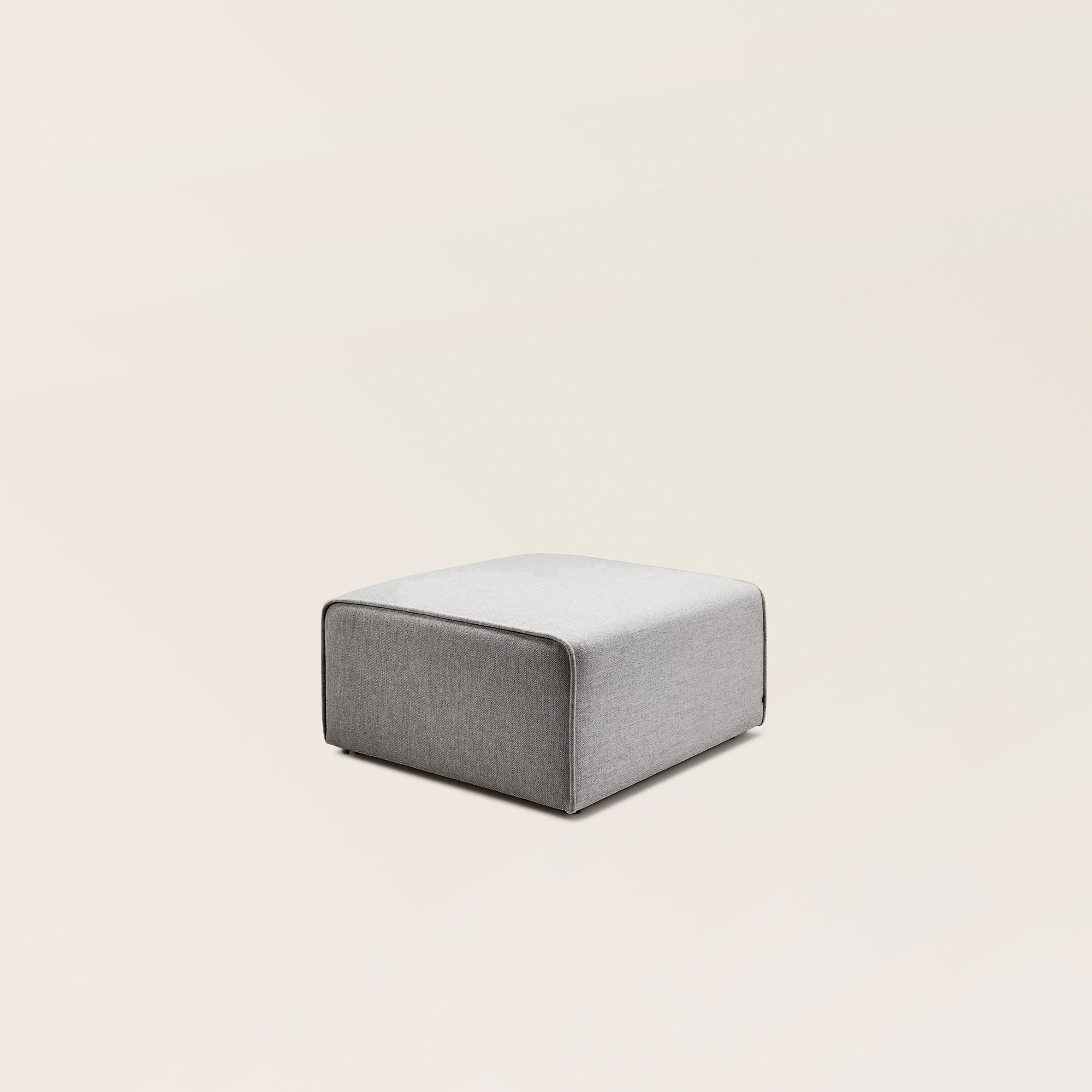 Pouf modulable ANDERS gris chiné