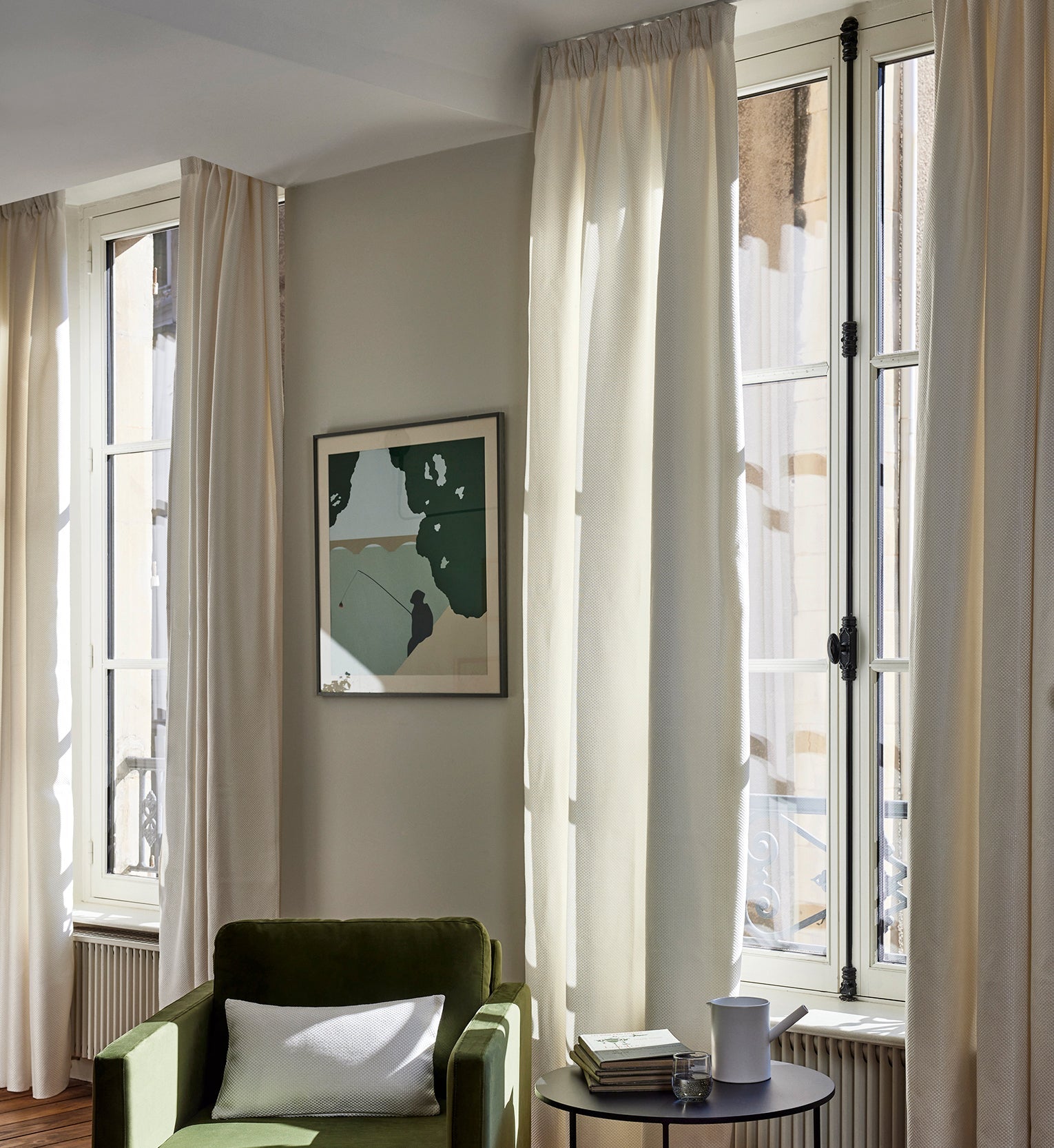 Rideau à galon fronceur COCONUT ivoire