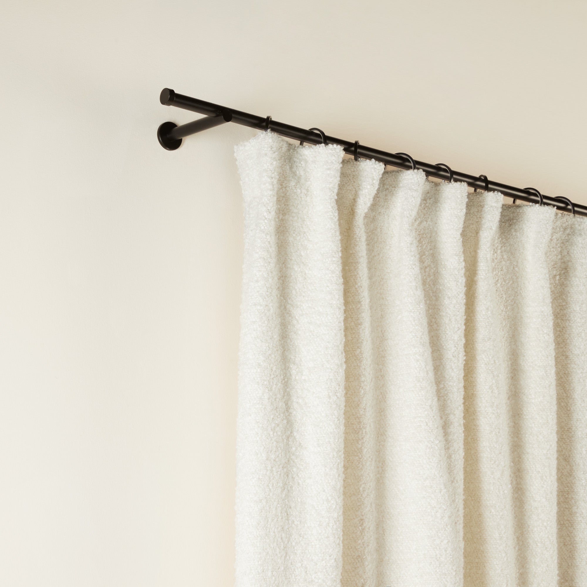 Rideau à galon fronceur LEONARD ivoire