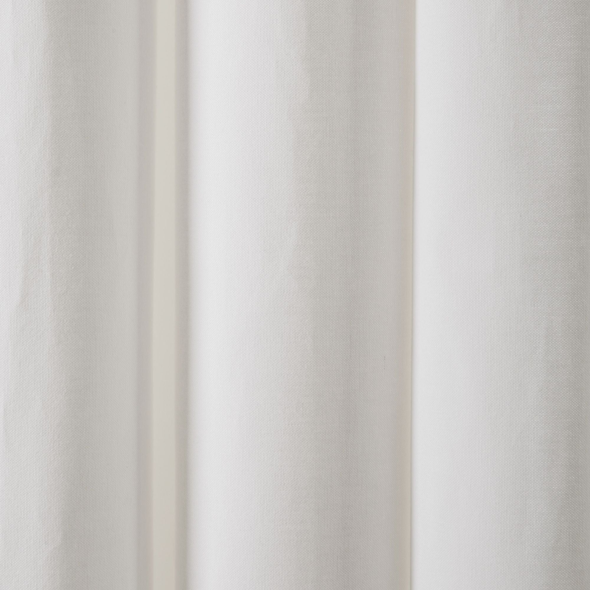 Rideau à oeillets noirs YAMI blanc