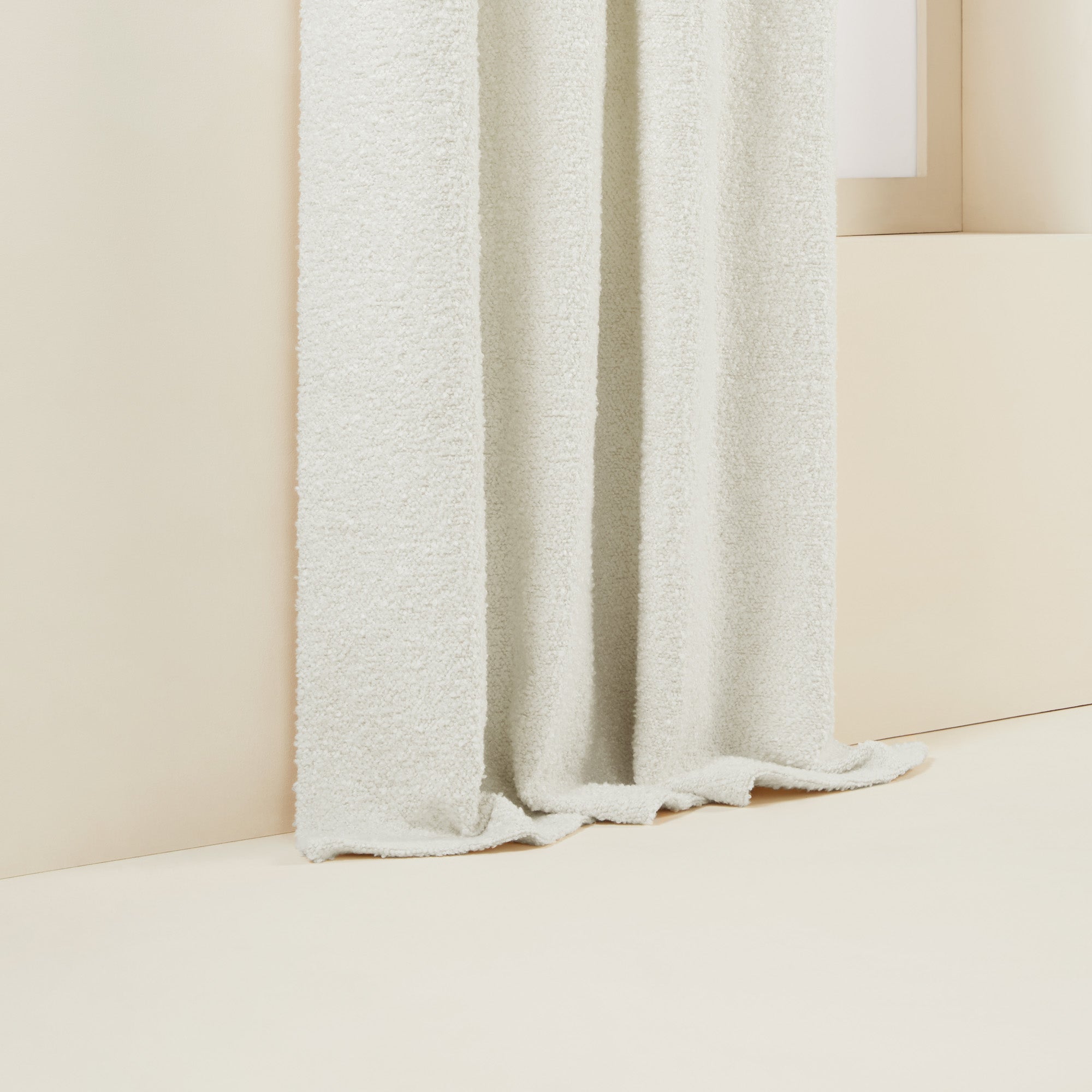 Rideau à oeillets LEONARD ivoire